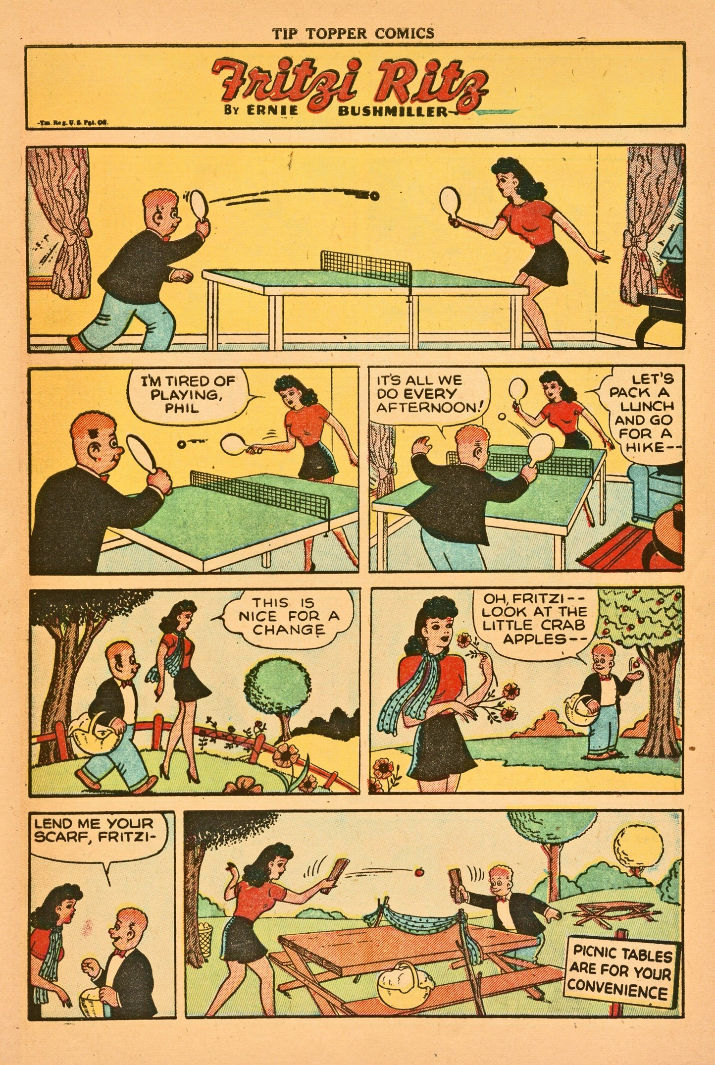 Read online Tip Topper Comics comic -  Issue #7 - 5