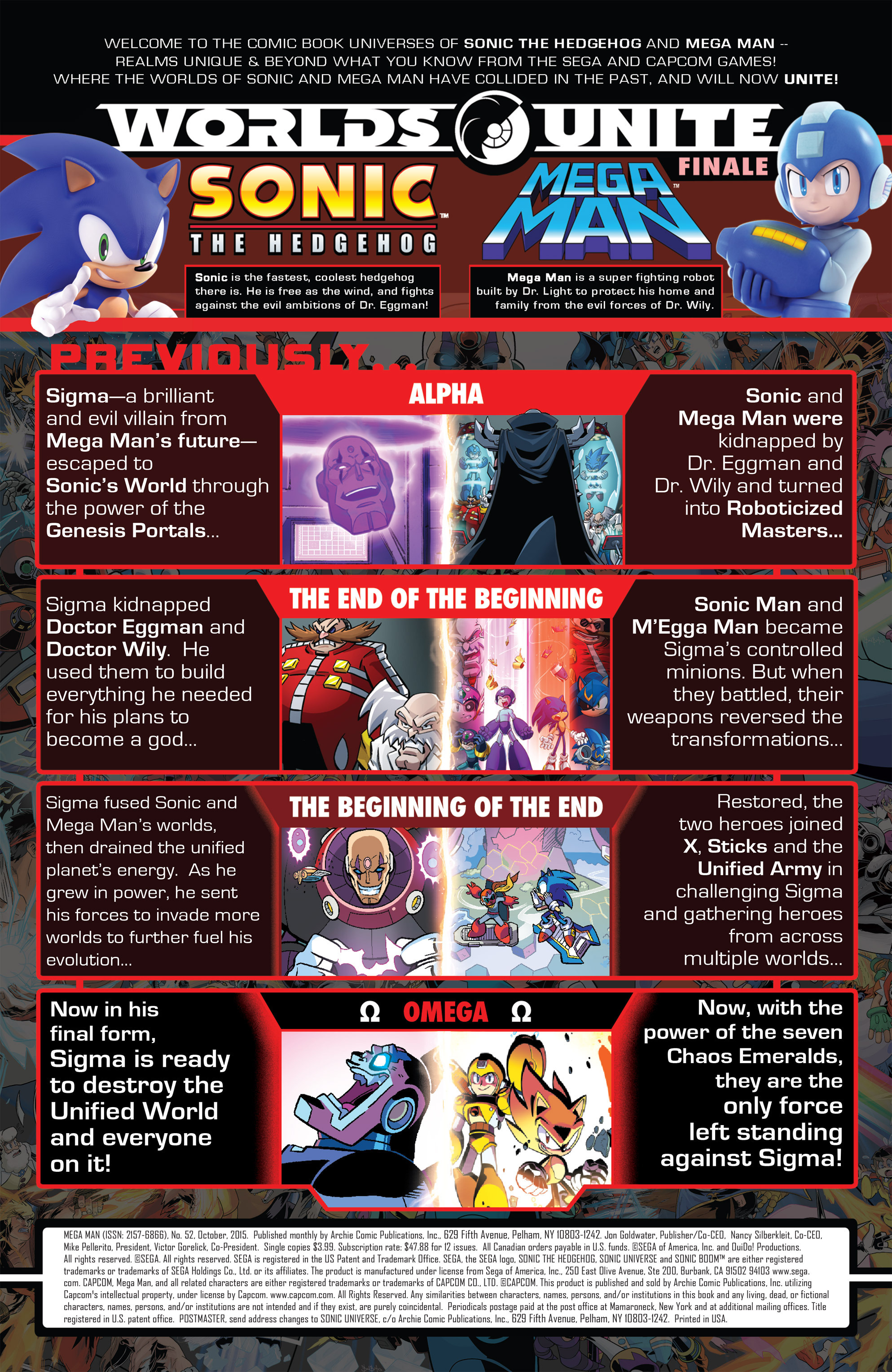 Read online Mega Man comic -  Issue #52 - 2