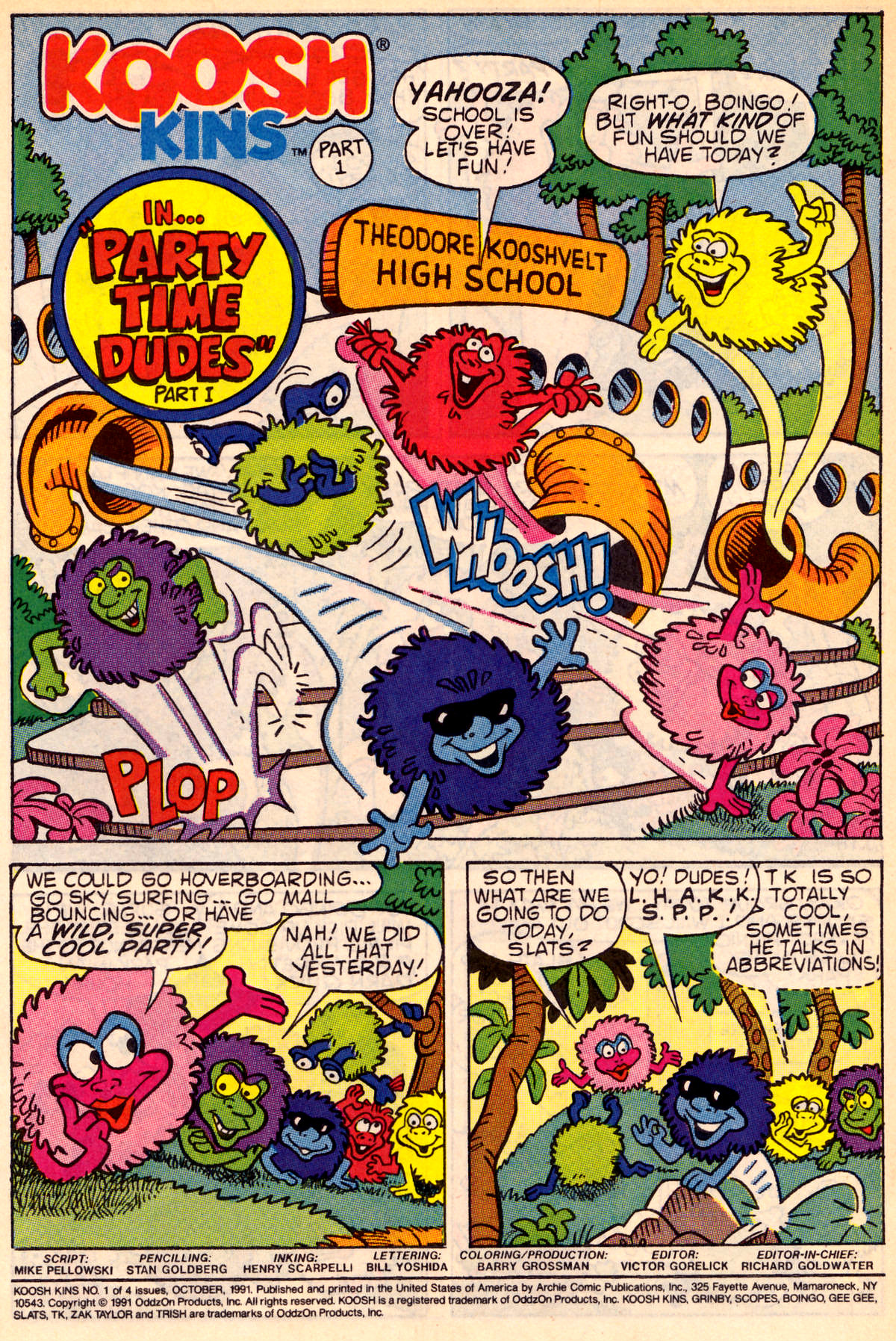Read online Koosh Kins comic -  Issue #1 - 2