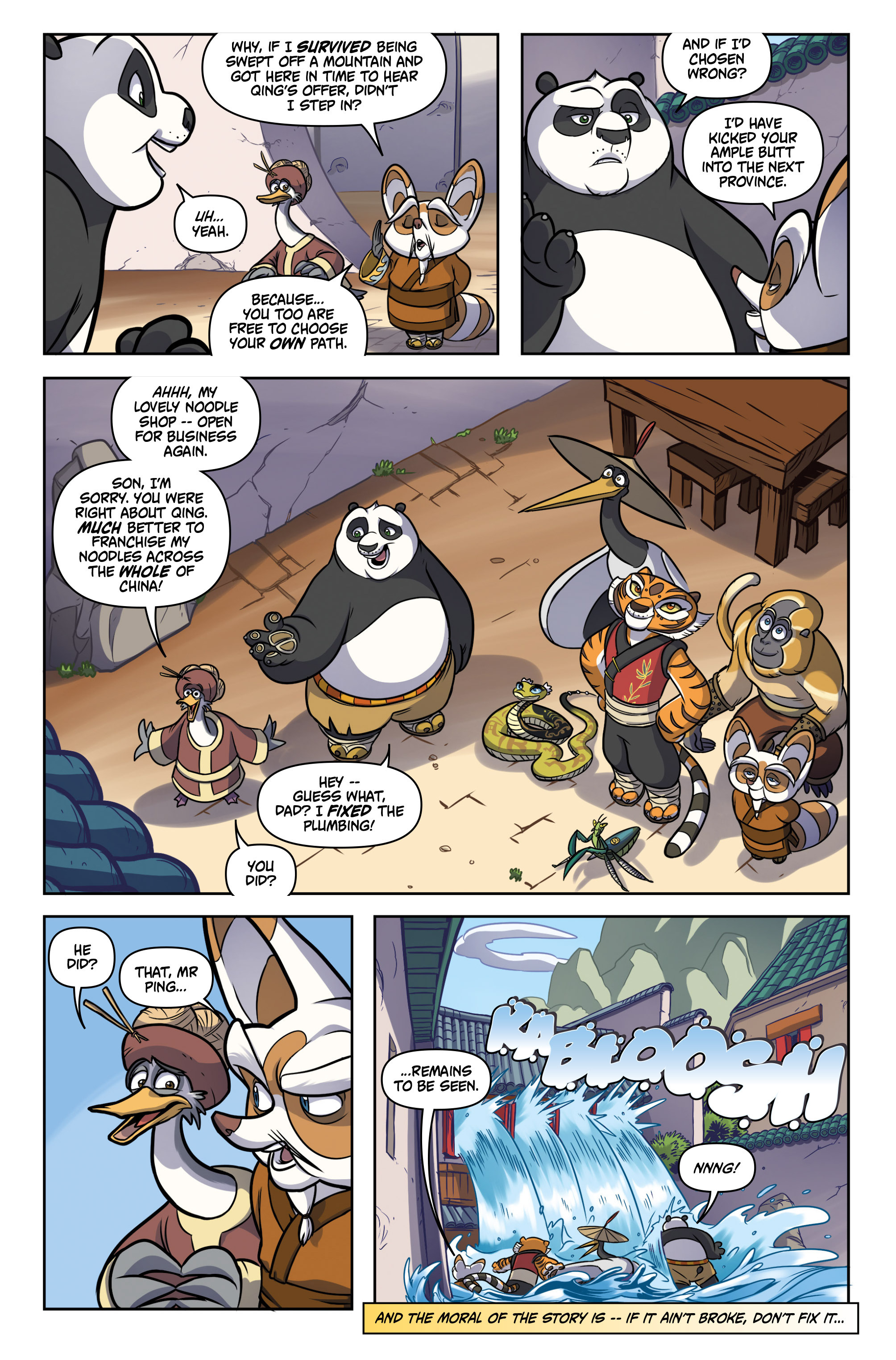 Read online DreamWorks Kung Fu Panda comic -  Issue #3 - 26