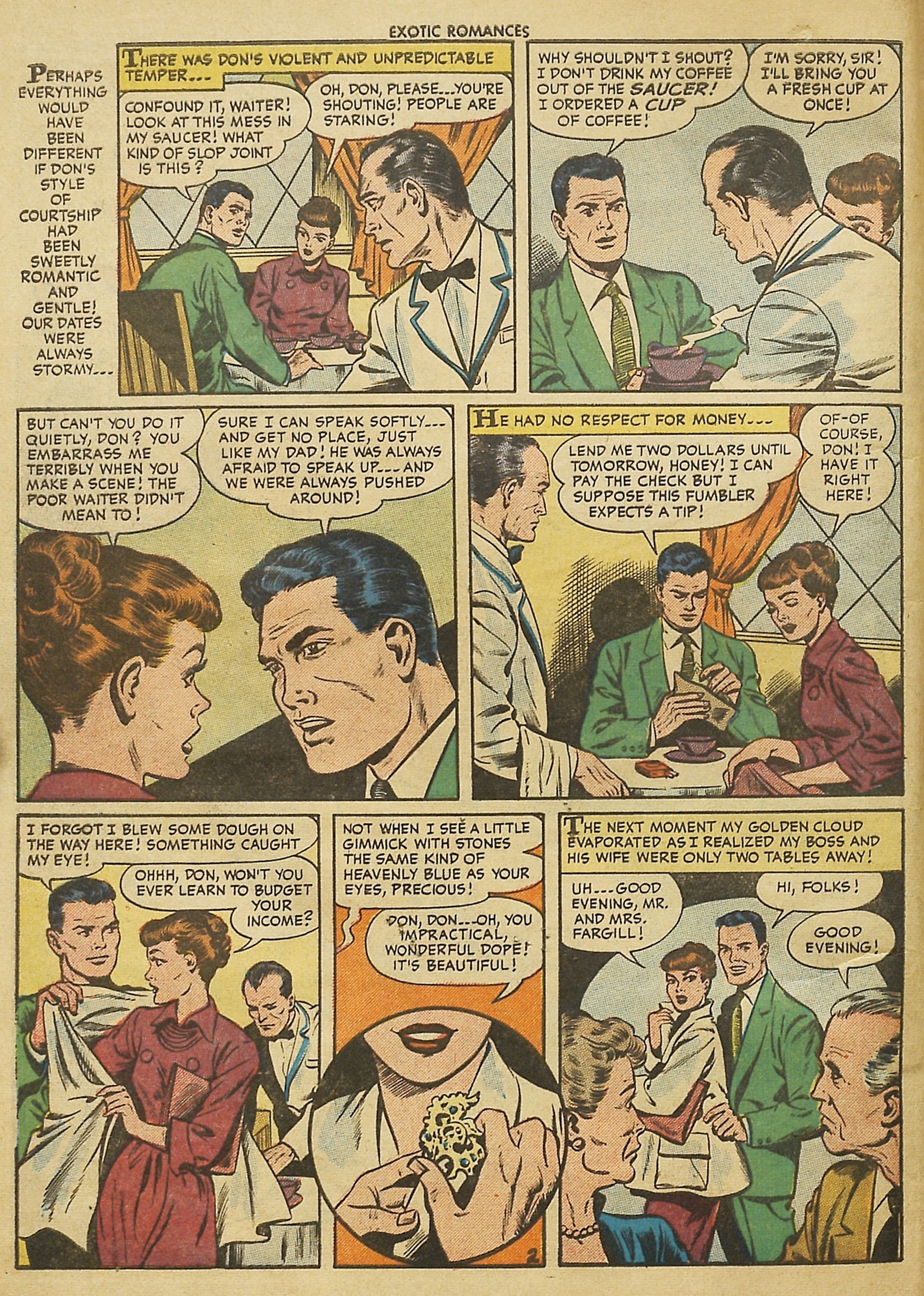 Read online Exotic Romances comic -  Issue #30 - 4