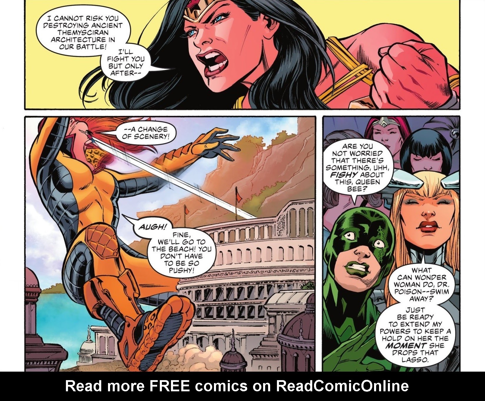 Read online Sensational Wonder Woman comic -  Issue #12 - 13