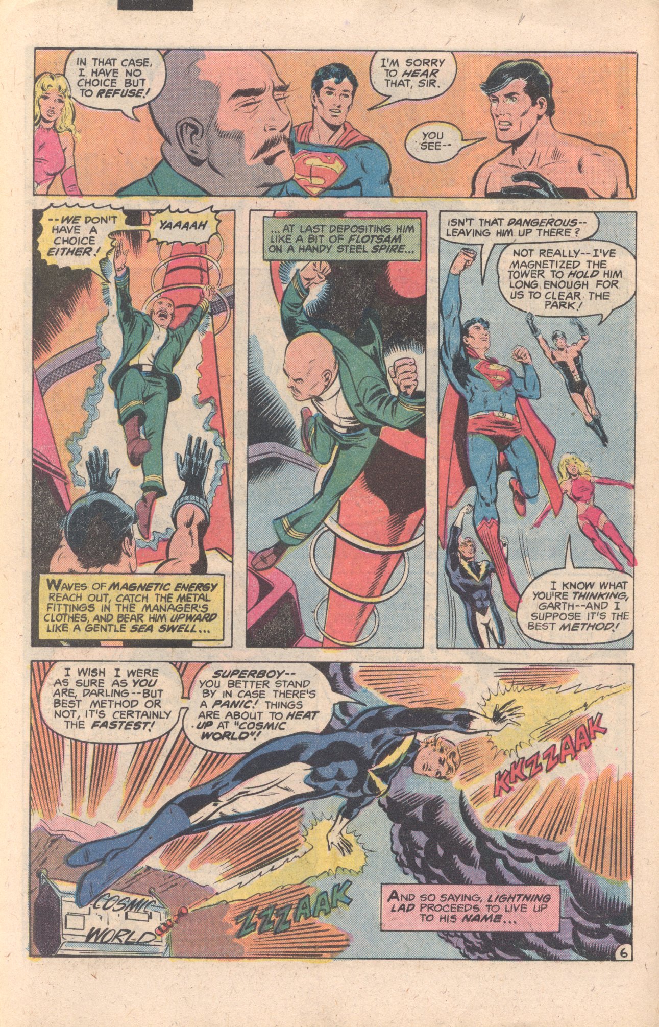 Read online Superboy (1949) comic -  Issue #256 - 7