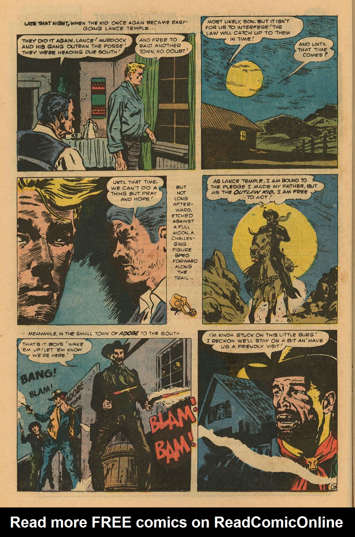 Read online The Outlaw Kid (1970) comic -  Issue #21 - 16