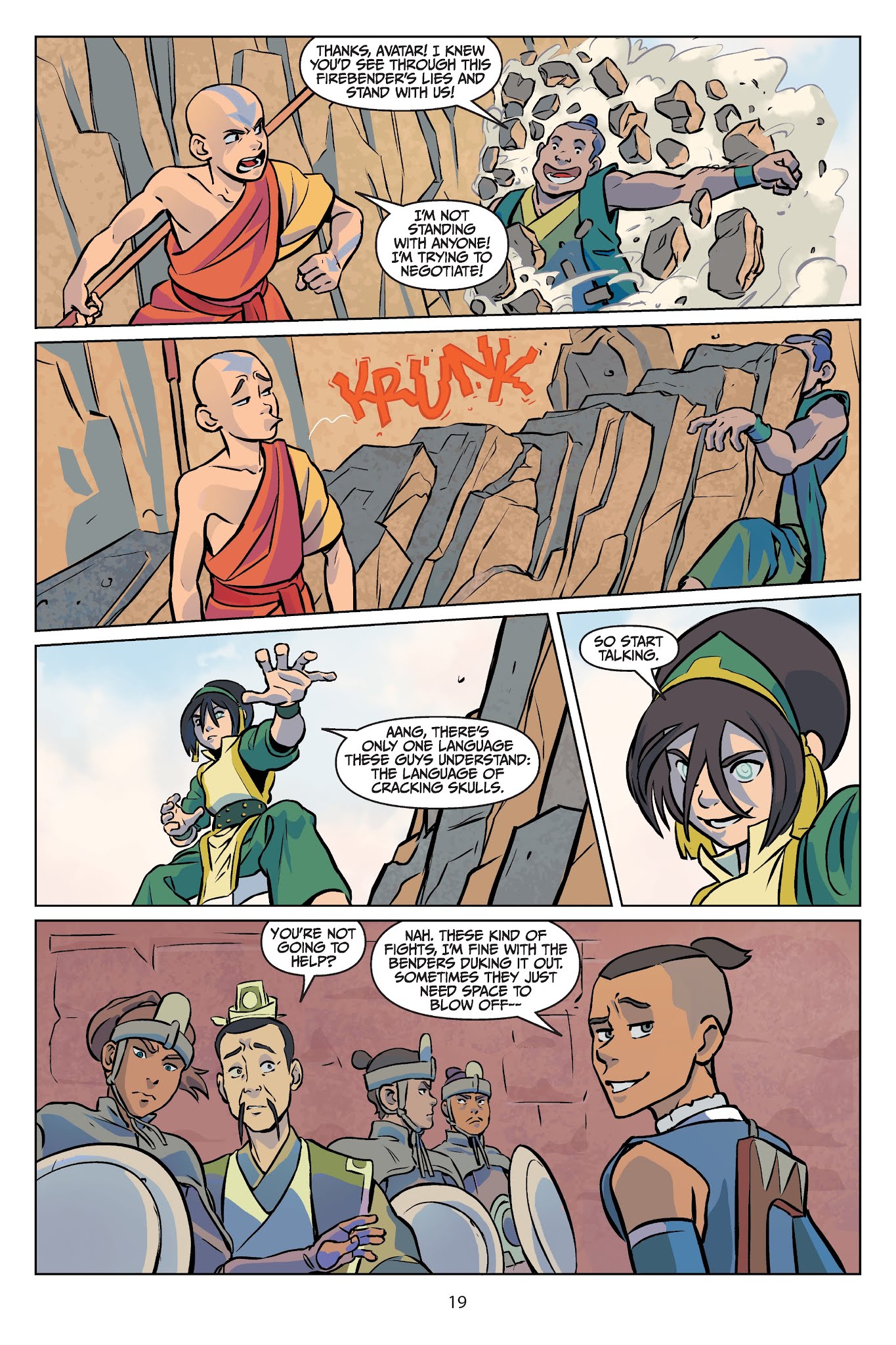 Read online Nickelodeon Avatar: The Last Airbender - Imbalance comic -  Issue # TPB 1 - 20