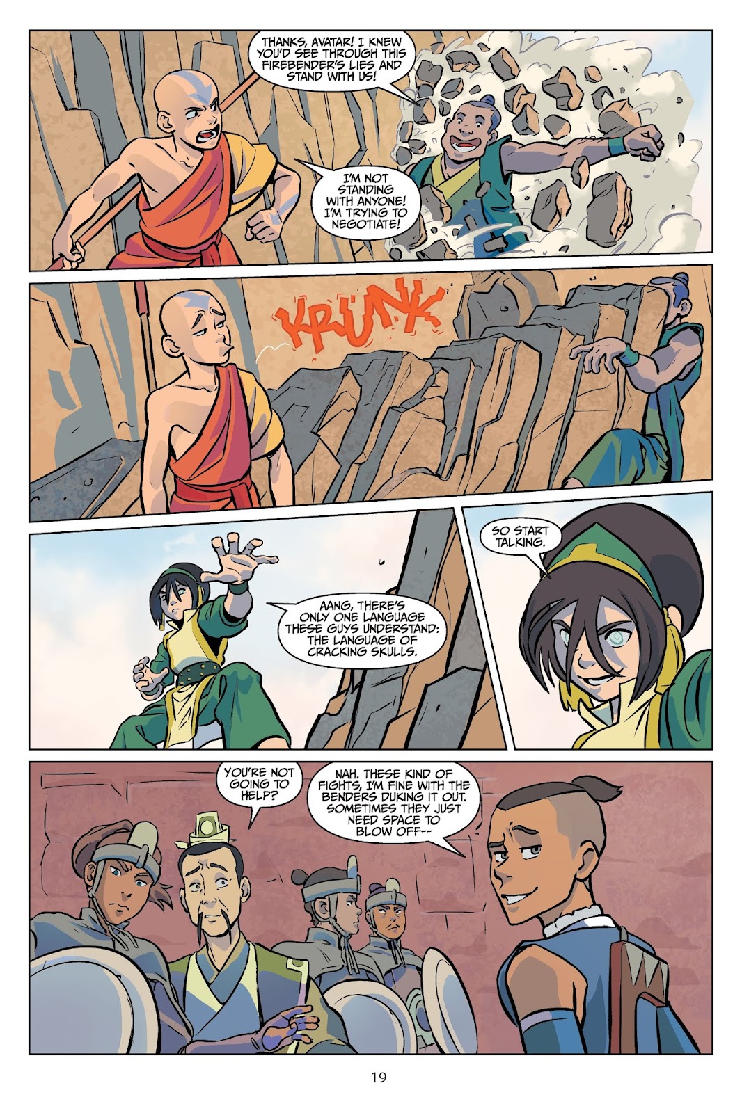 Nickelodeon Avatar: The Last Airbender - Imbalance issue TPB 1 - Page 20