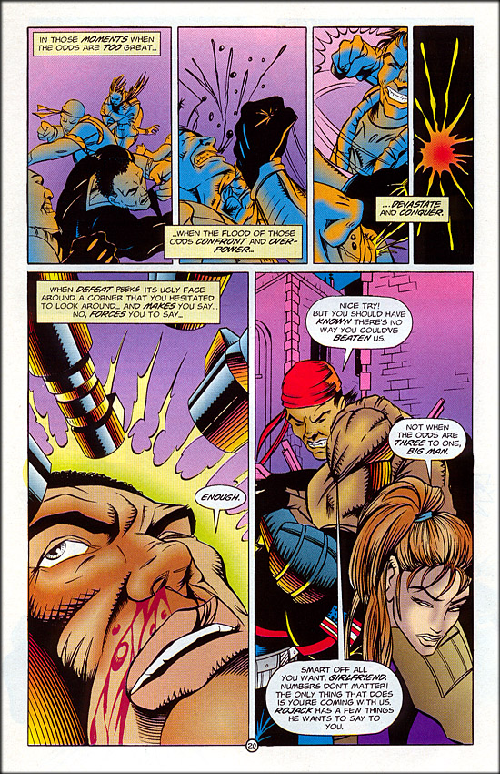 Read online Mortal Kombat: U.S. Special Forces comic -  Issue #1 - 21