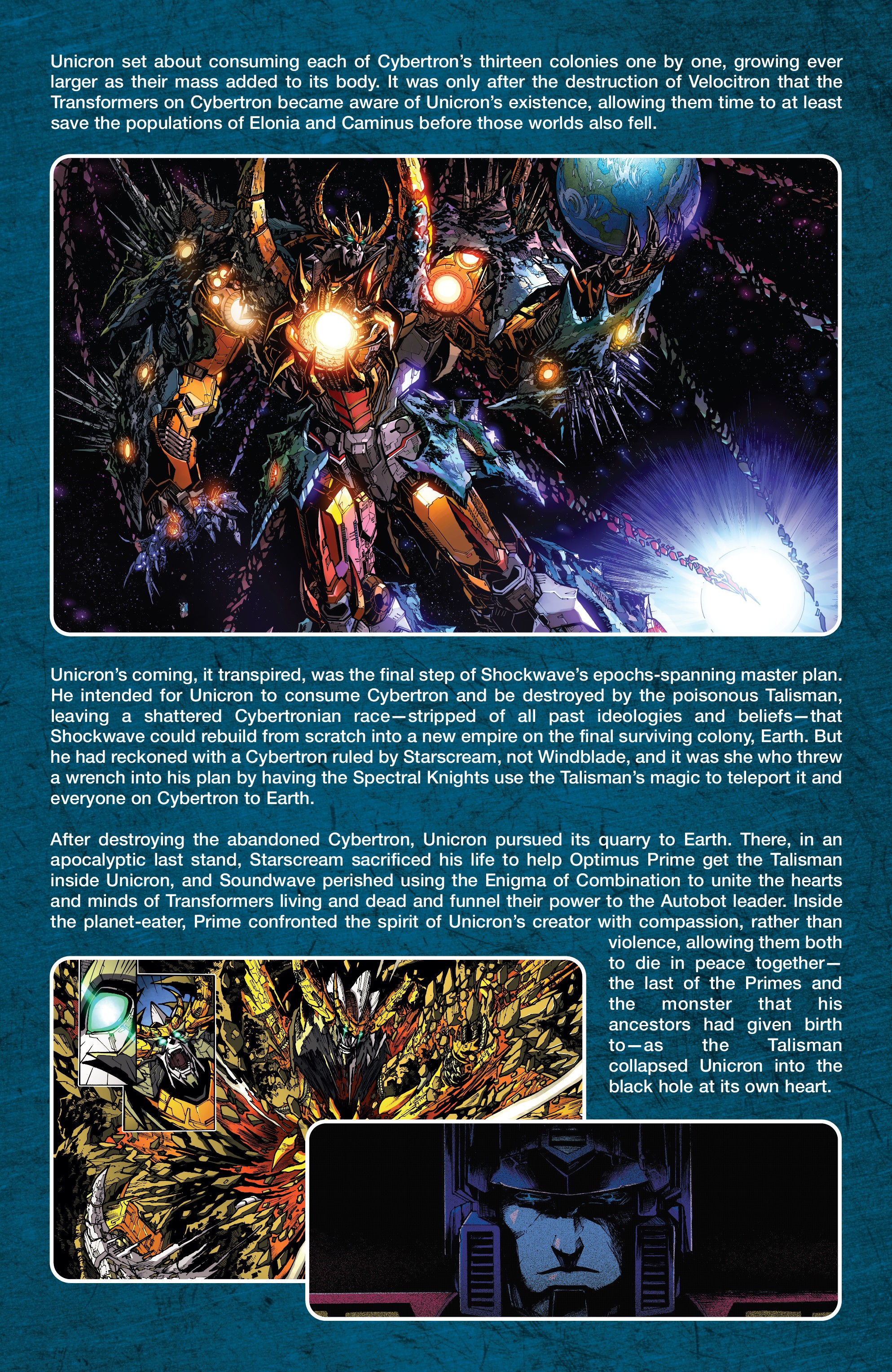 Read online Transformers: Historia comic -  Issue # Full - 41