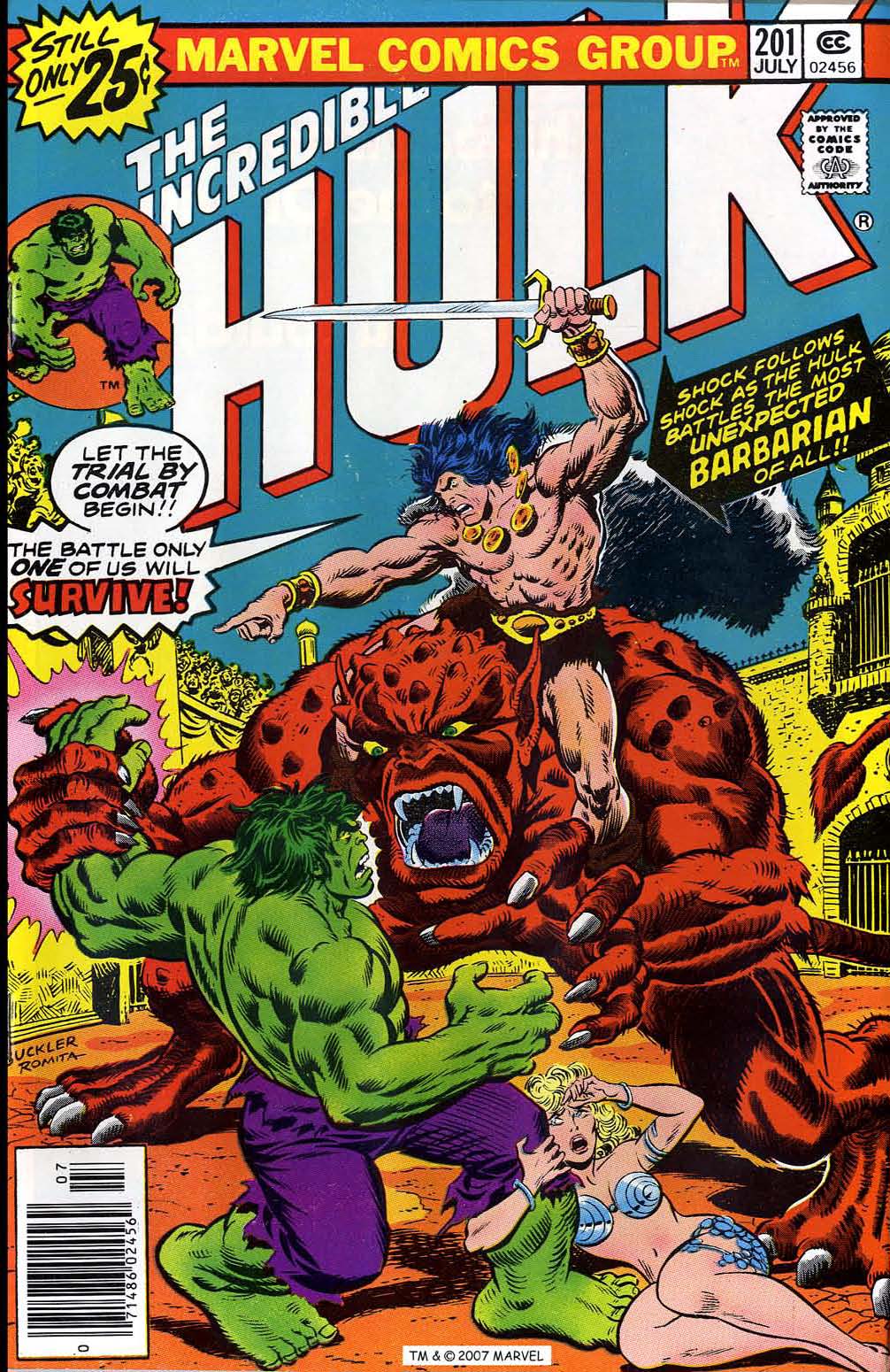 Read online The Incredible Hulk (1968) comic -  Issue #201 - 1