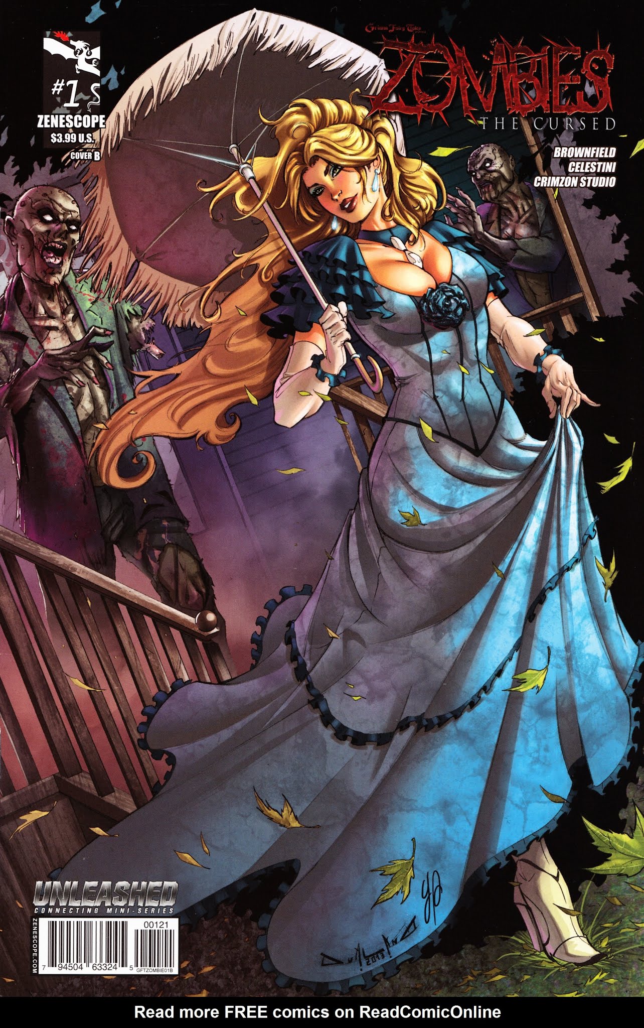 Read online Grimm Fairy Tales presents Zombies: The Cursed comic -  Issue #1 - 2