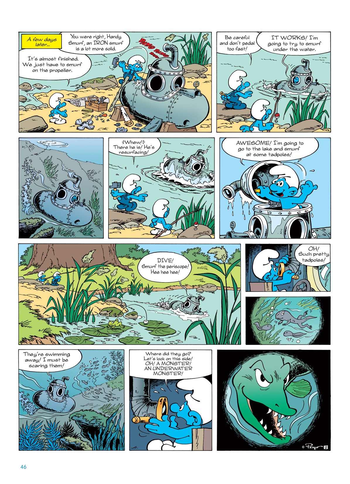 Read online The Smurfs comic -  Issue #7 - 46