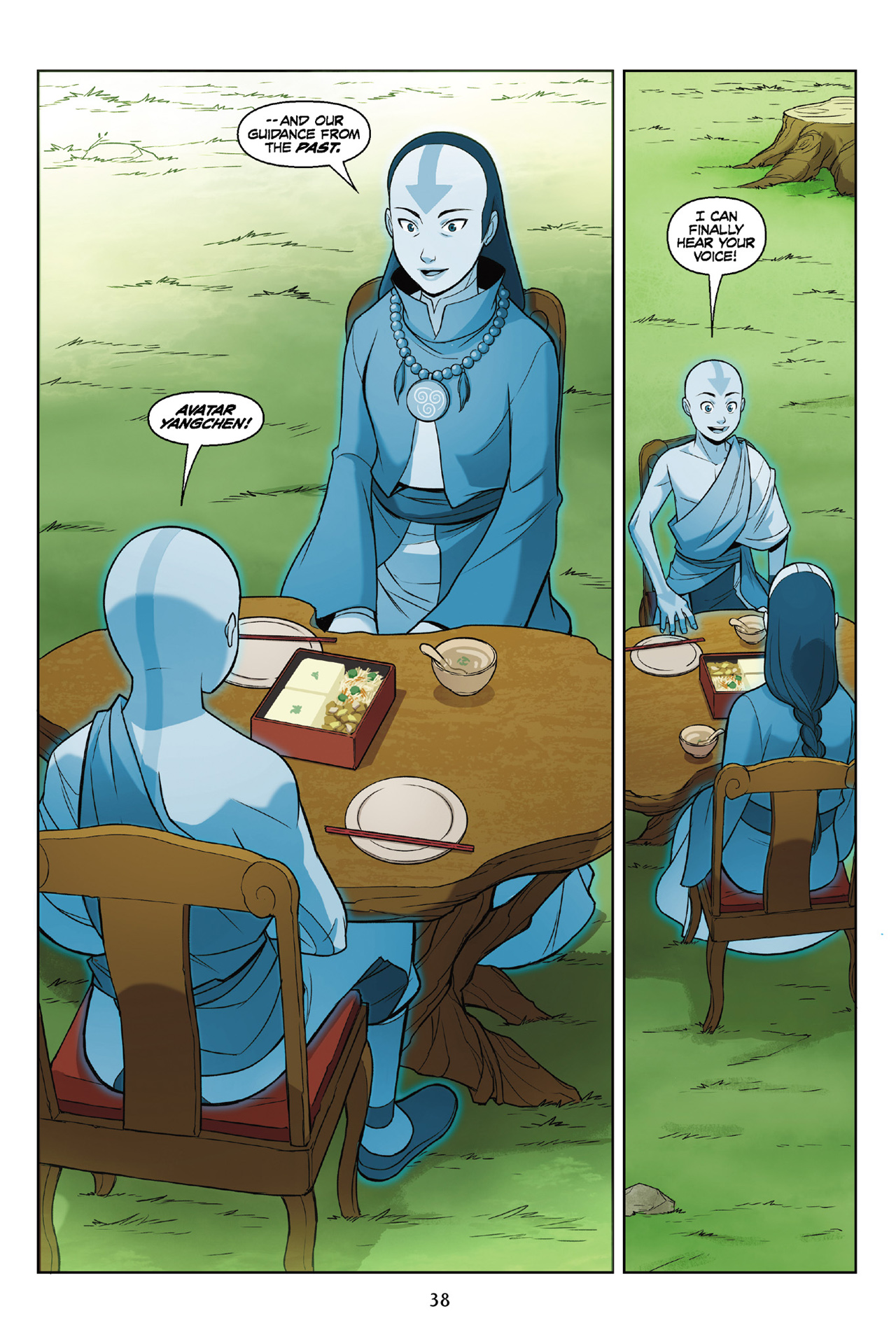 Read online Nickelodeon Avatar: The Last Airbender - The Rift comic -  Issue # Part 2 - 39