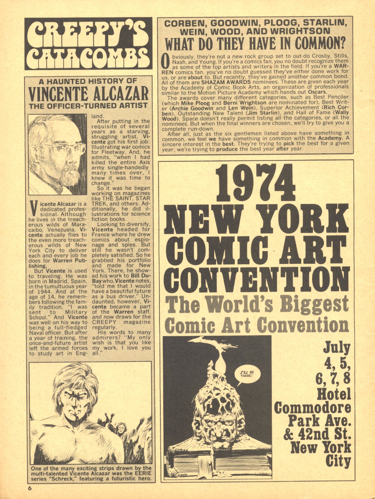 Read online Creepy (1964) comic -  Issue #63 - 6