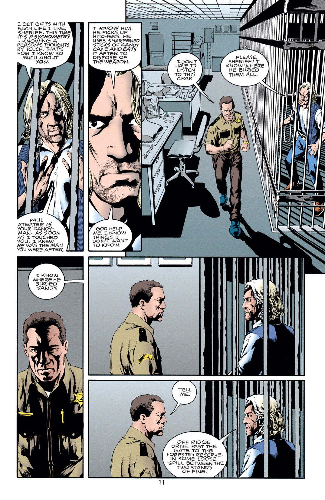 Read online Resurrection Man (1997) comic -  Issue #13 - 12
