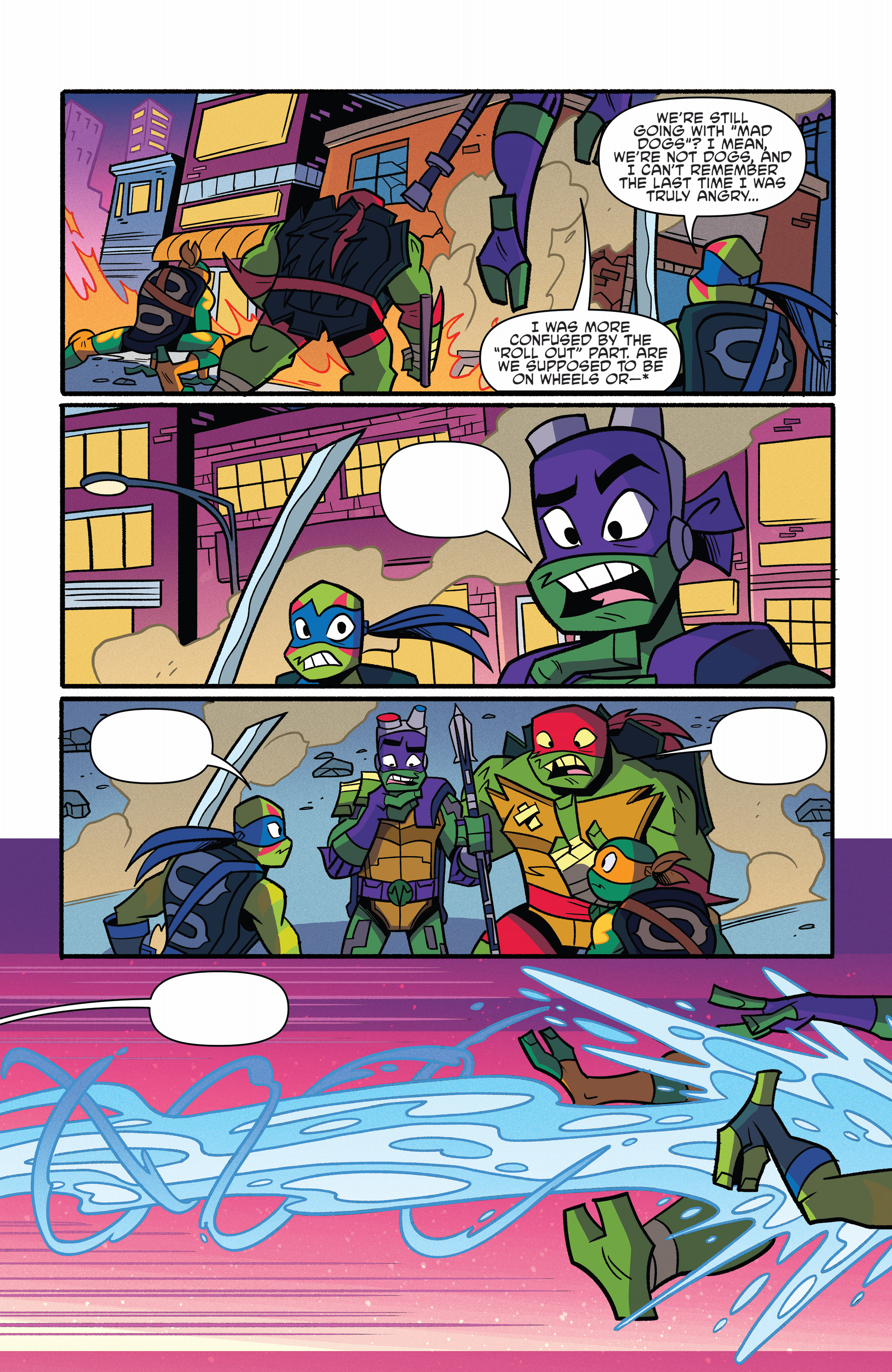 Read online Rise of the Teenage Mutant Ninja Turtles: Sound Off! comic -  Issue #1 - 17