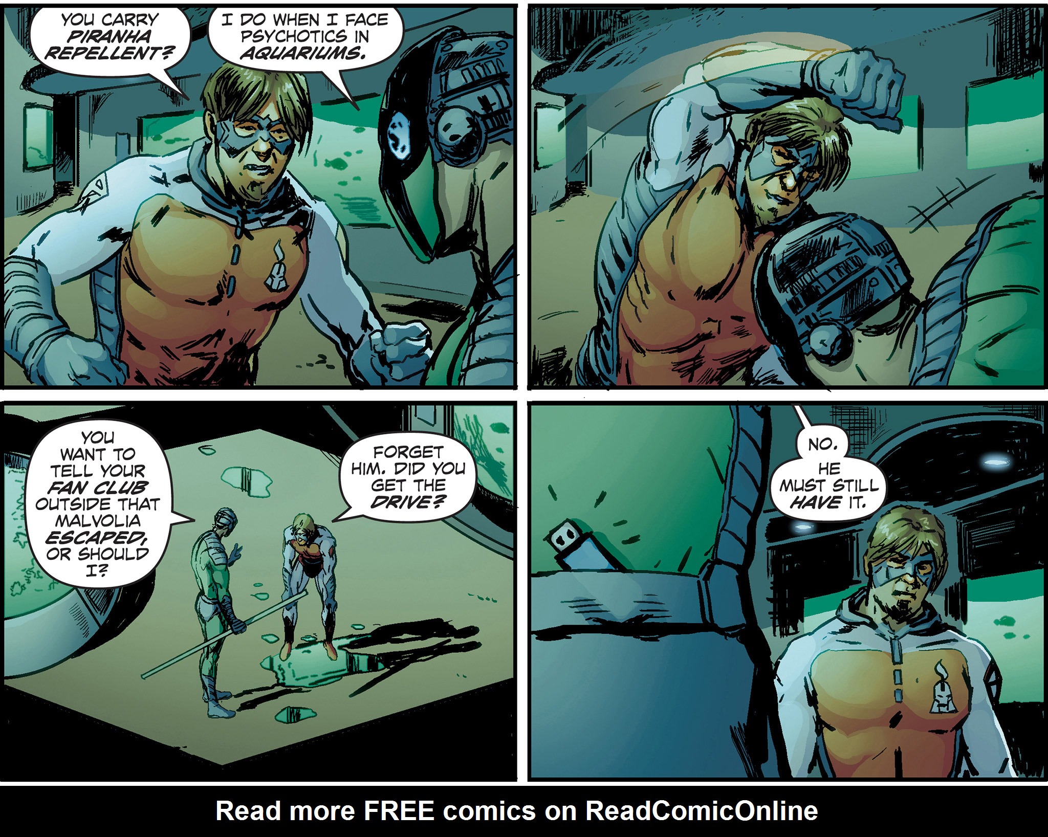 Read online Insufferable (2012) comic -  Issue #3 - 12