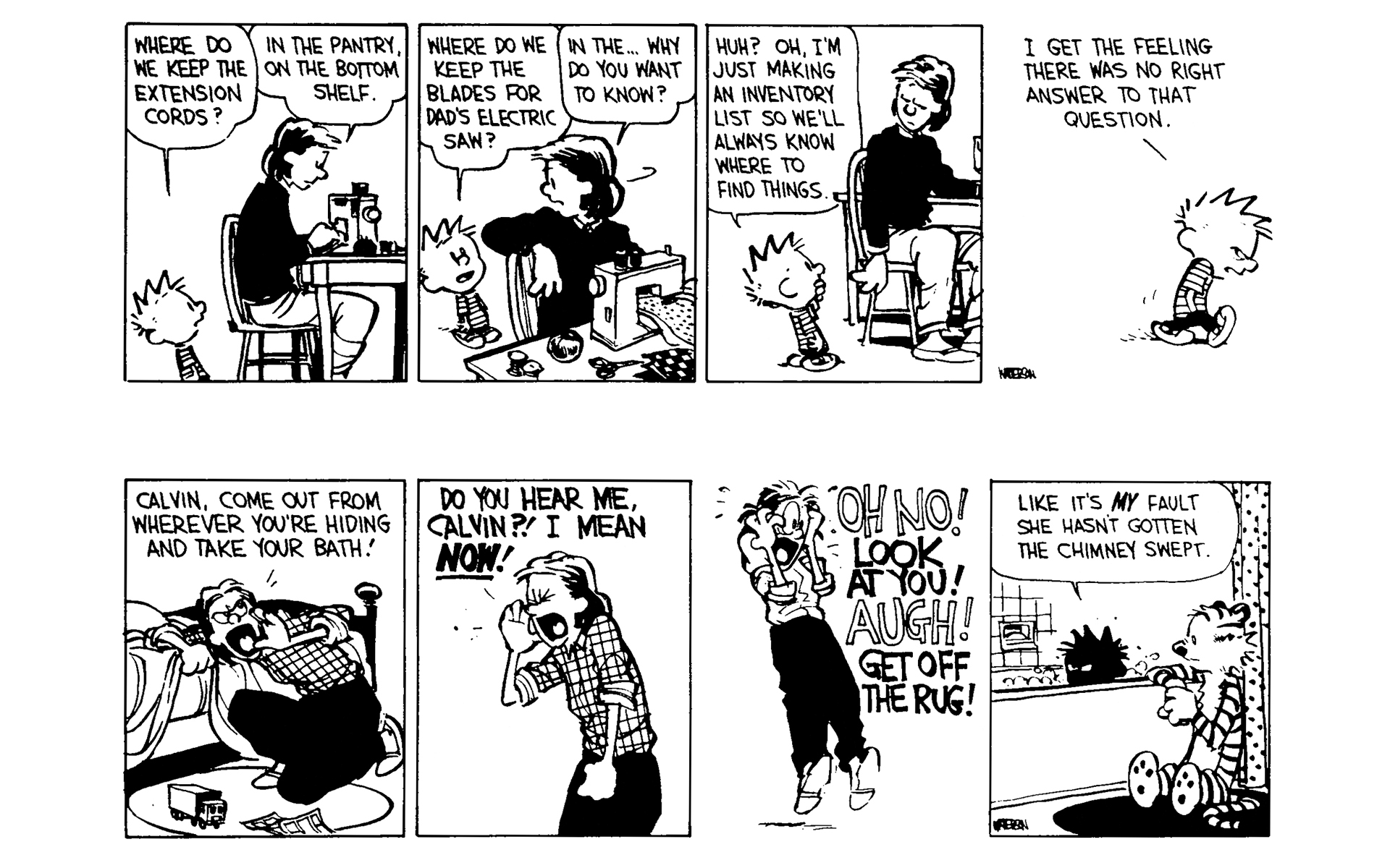 Read online Calvin and Hobbes comic -  Issue #6 - 114