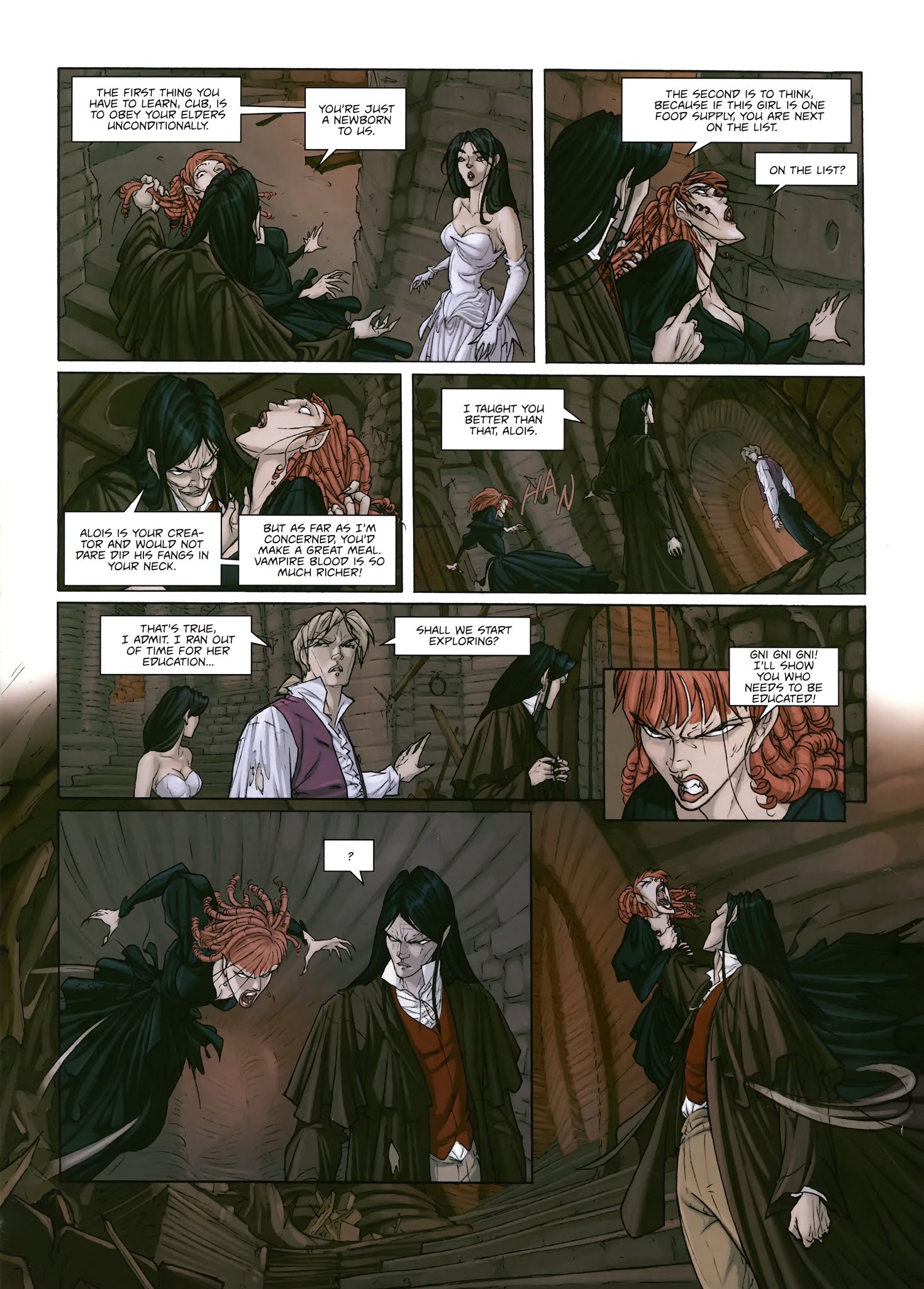 Read online My Lady Vampire comic -  Issue #3 - 6