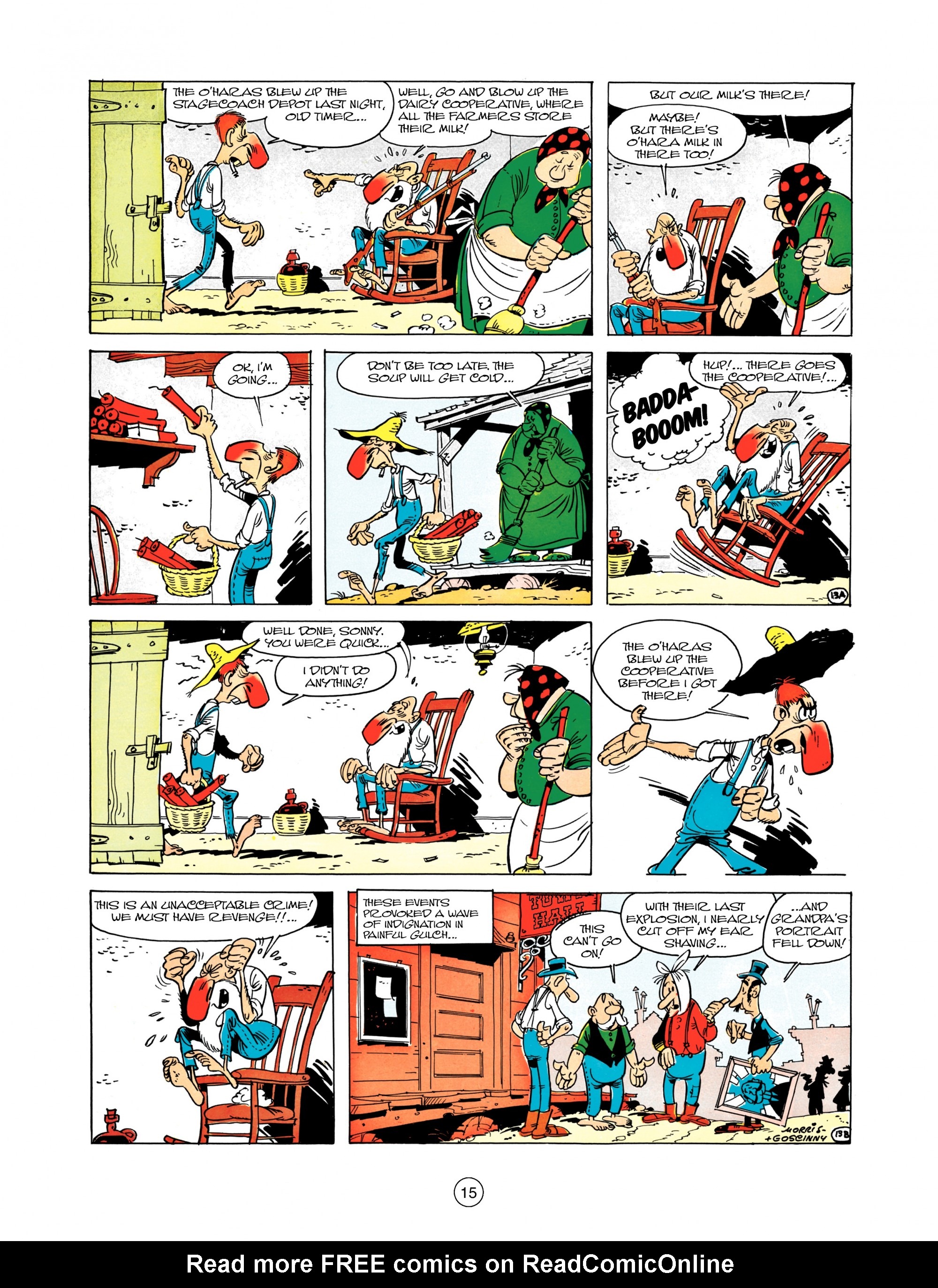 Read online A Lucky Luke Adventure comic -  Issue #12 - 15