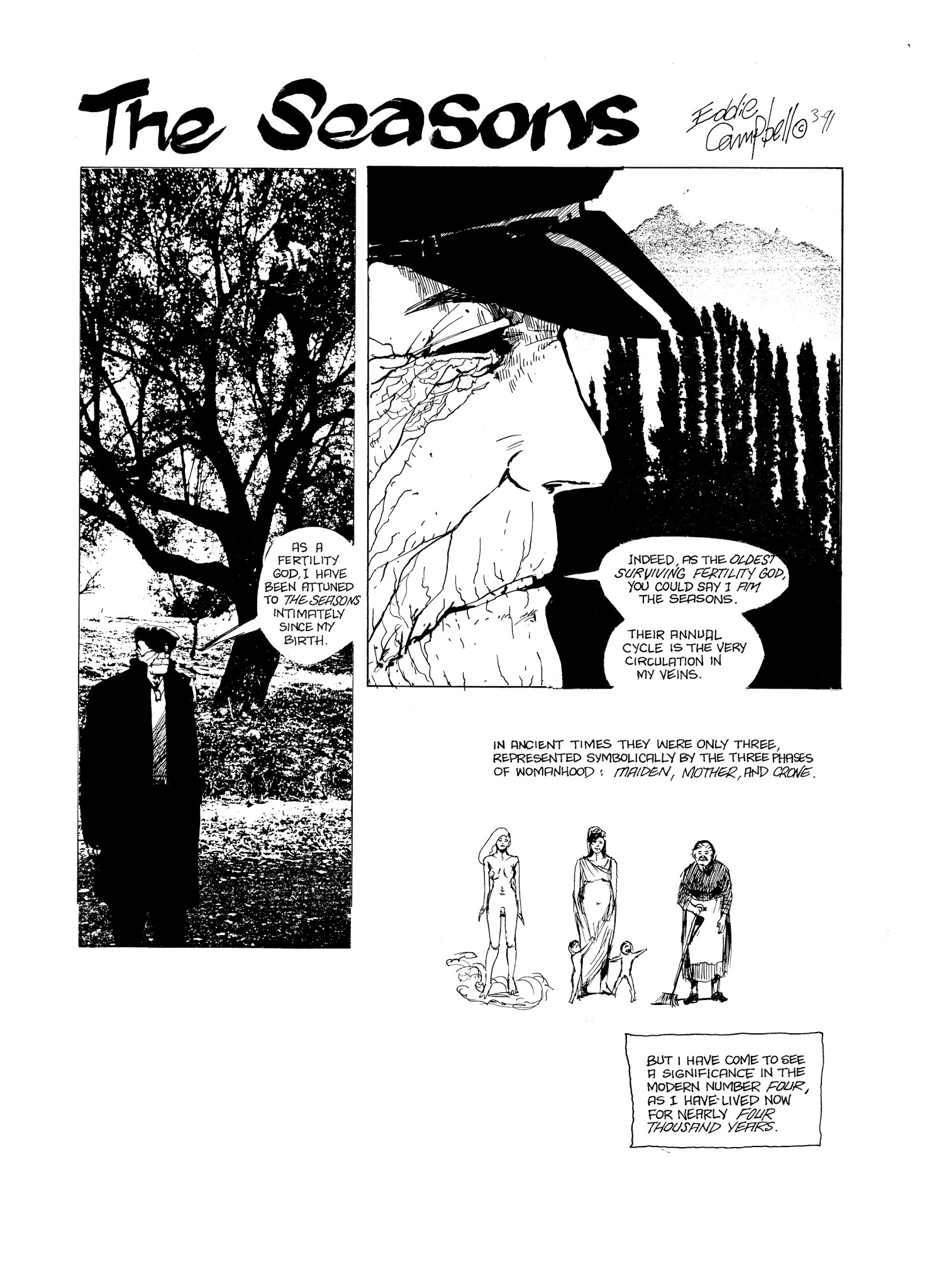 Read online Eddie Campbell's Bacchus comic -  Issue # TPB 2 - 167