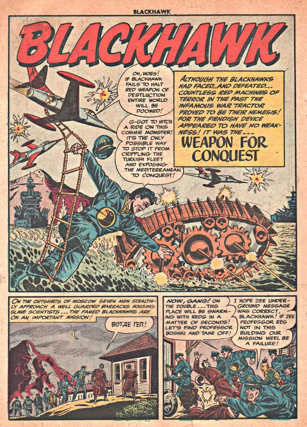 Read online Blackhawk (1957) comic -  Issue #86 - 18