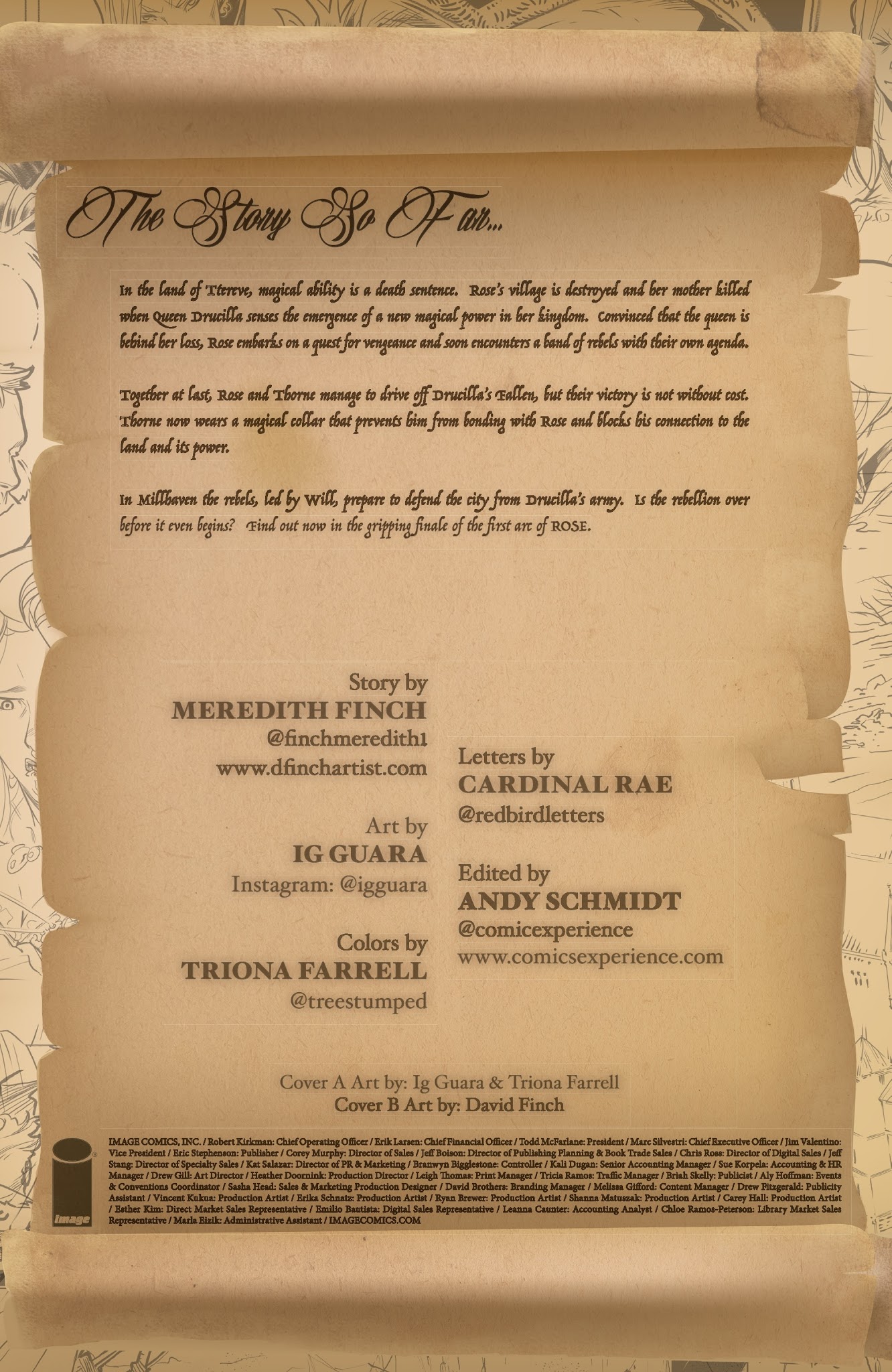 Read online Rose comic -  Issue #6 - 2