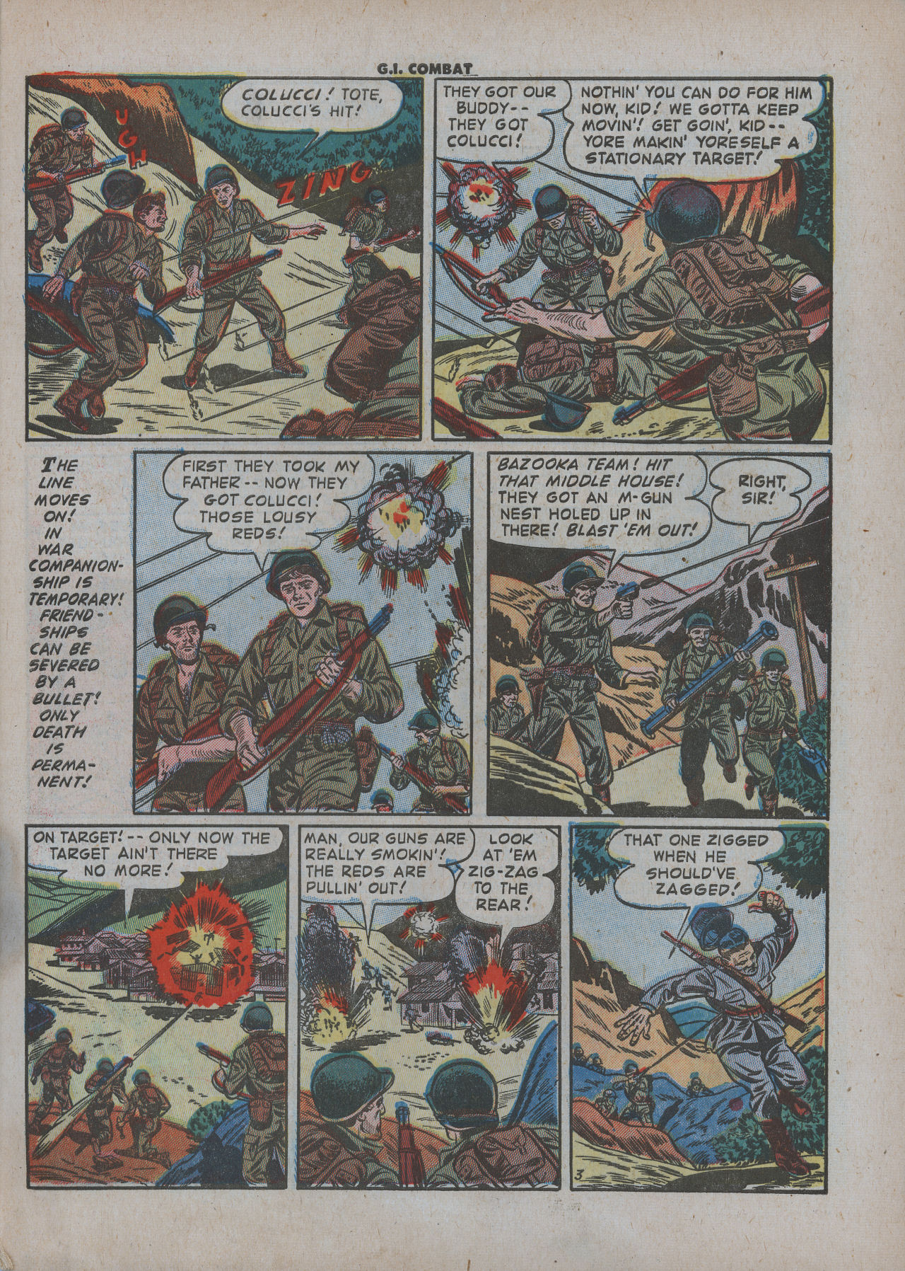 Read online G.I. Combat (1952) comic -  Issue #5 - 5