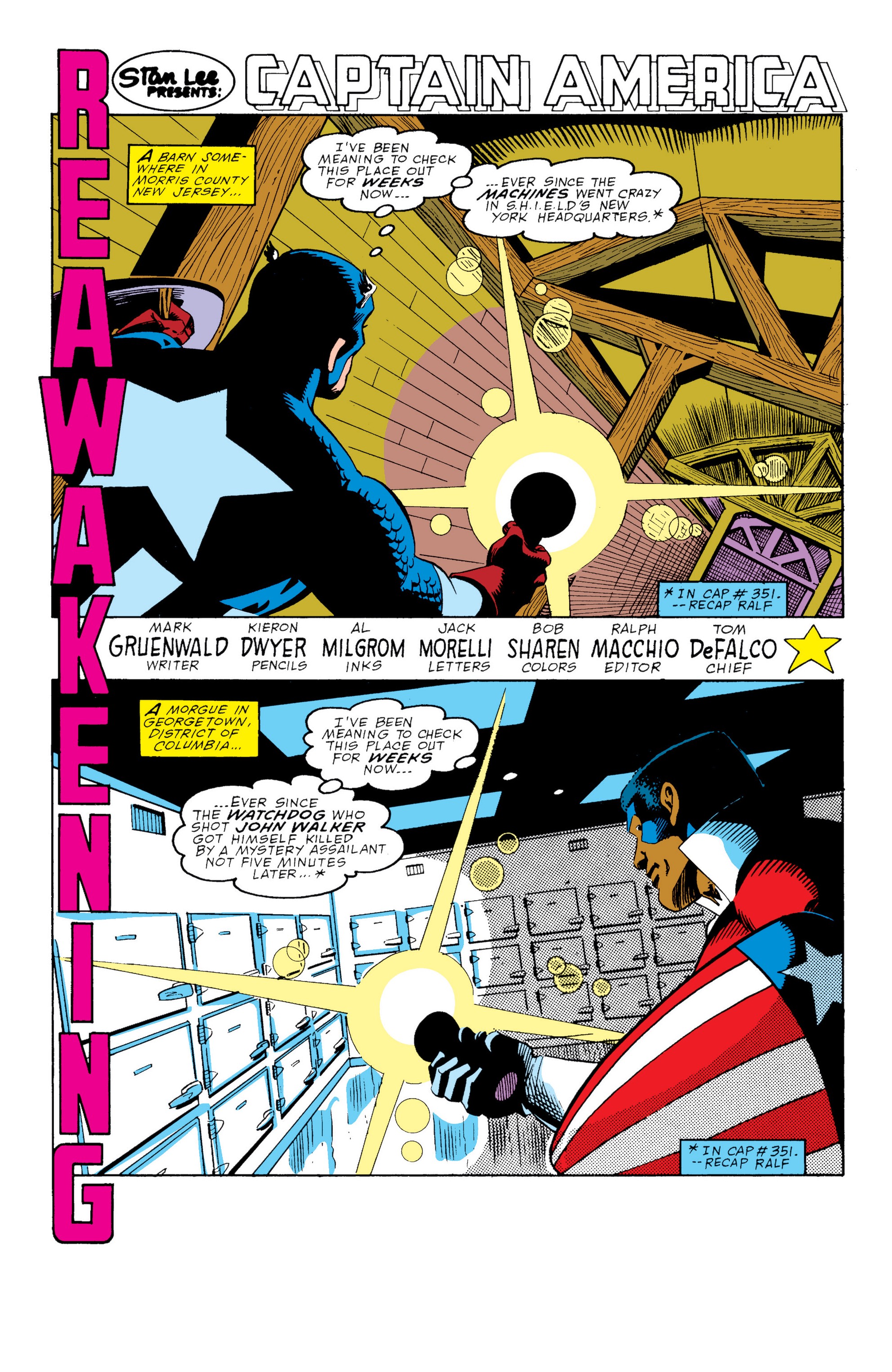 Read online Captain America Epic Collection comic -  Issue # TPB The Bloodstone Hunt (Part 1) - 75