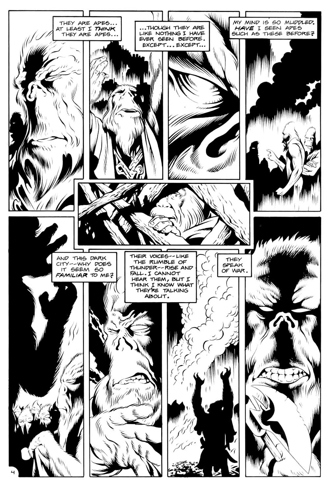 Read online Planet of the Apes (1990) comic -  Issue #10 - 6