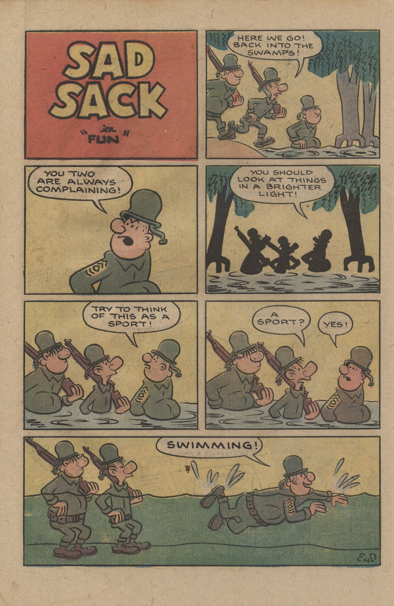 Read online Sad Sack comic -  Issue #251 - 10