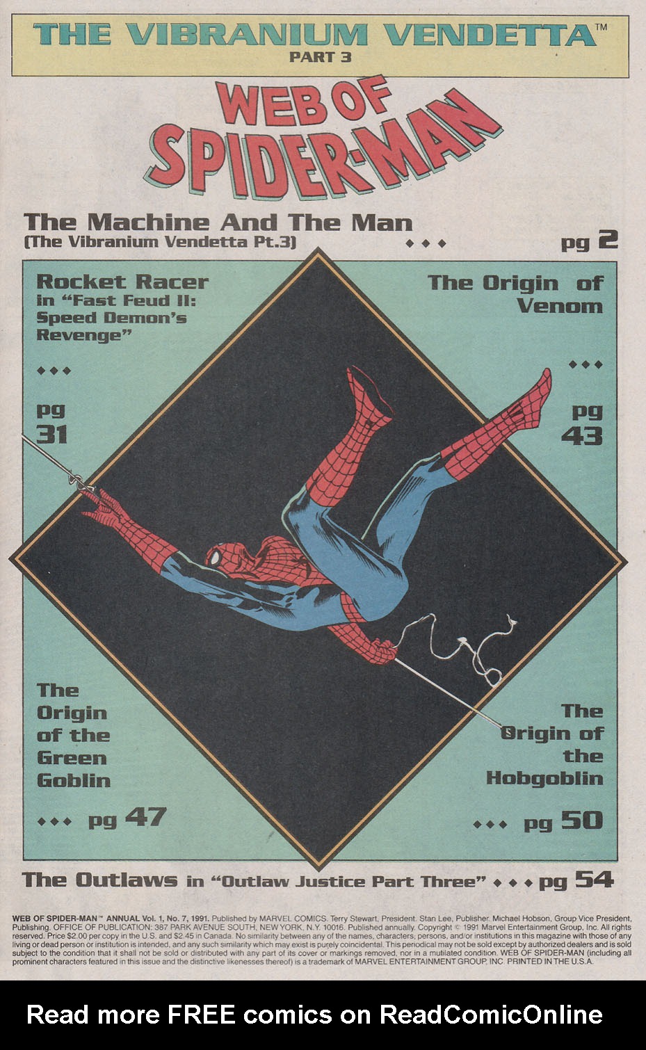 Read online Web of Spider-Man (1985) comic -  Issue # _Annual 7 - 2