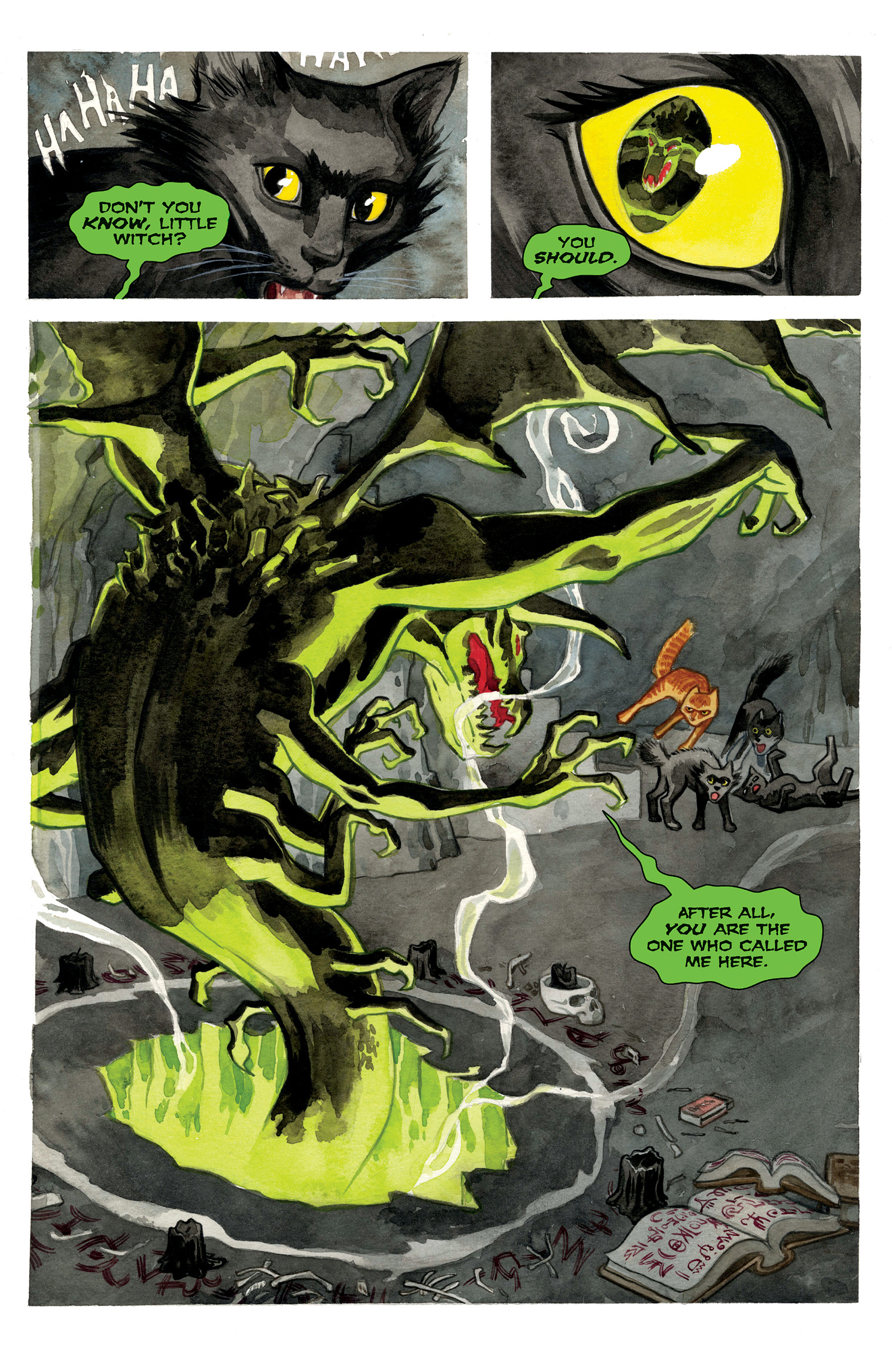 Read online Beasts of Burden: What The Cat Dragged In comic -  Issue # Full - 12