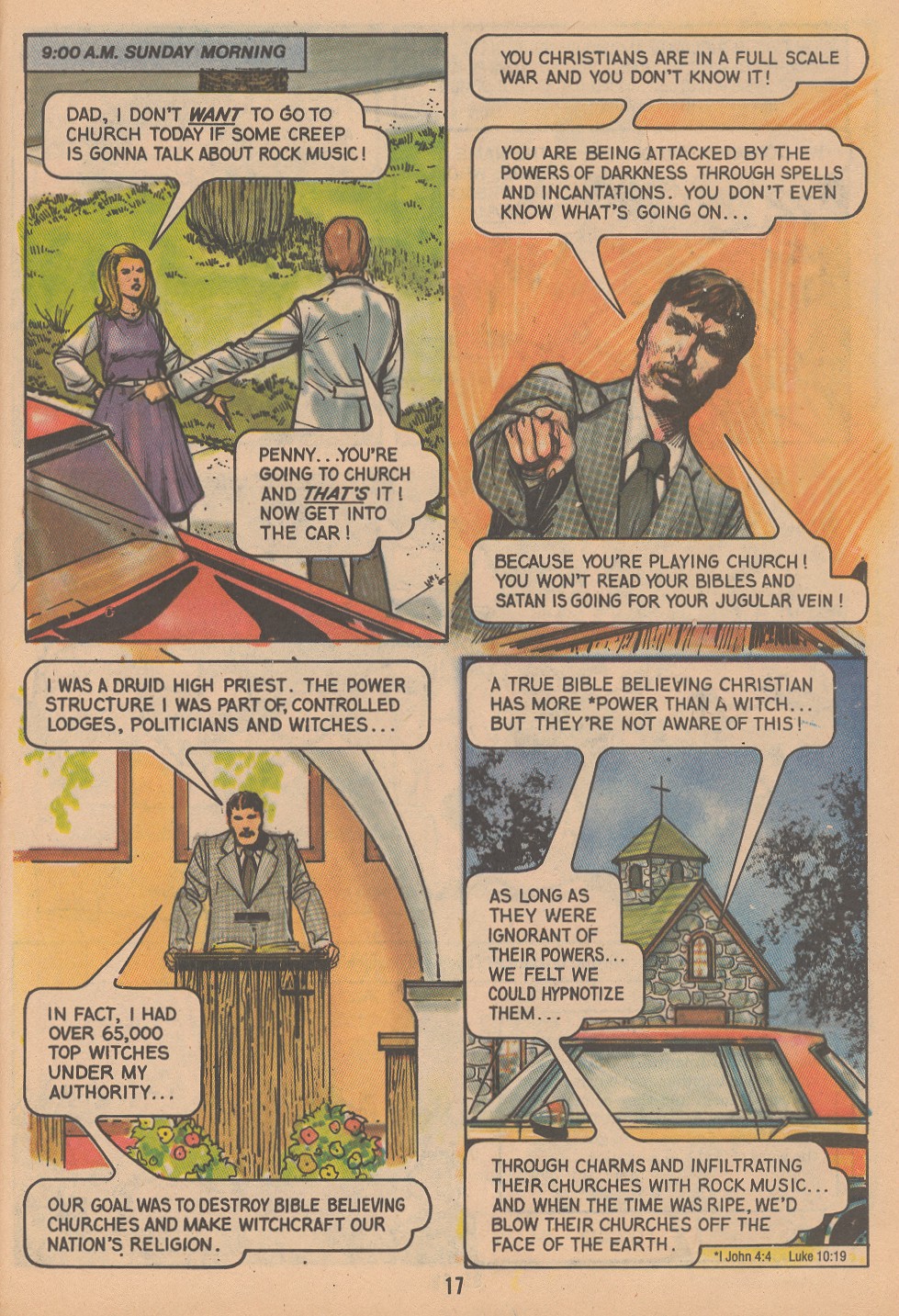 Read online The Crusaders (1974) comic -  Issue #10 - 19