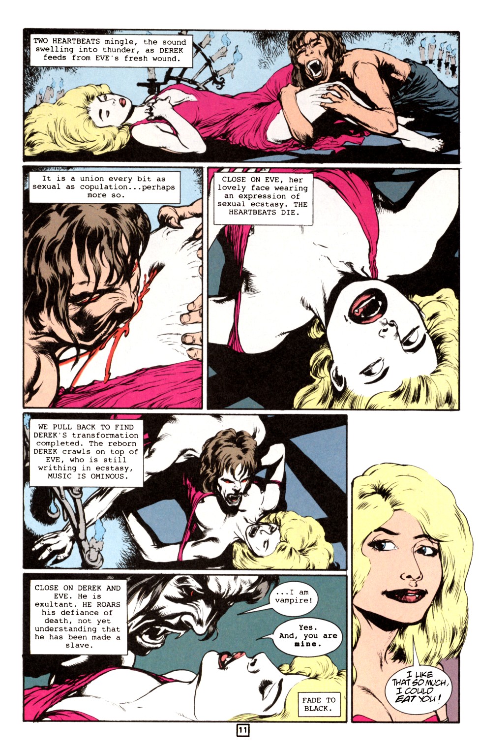 Read online Vamps: Hollywood & Vein comic -  Issue #5 - 12