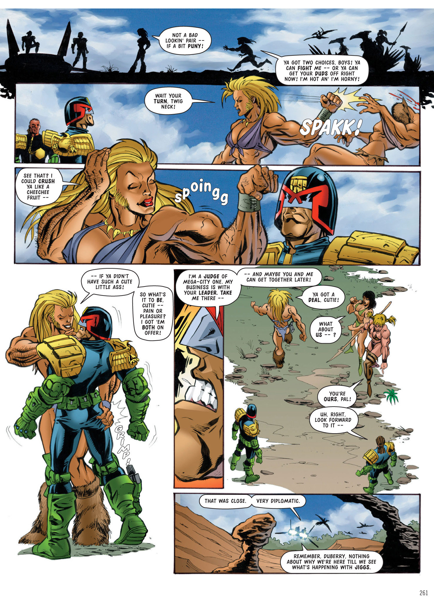 Read online Judge Dredd: The Complete Case Files comic -  Issue # TPB 31 - 262