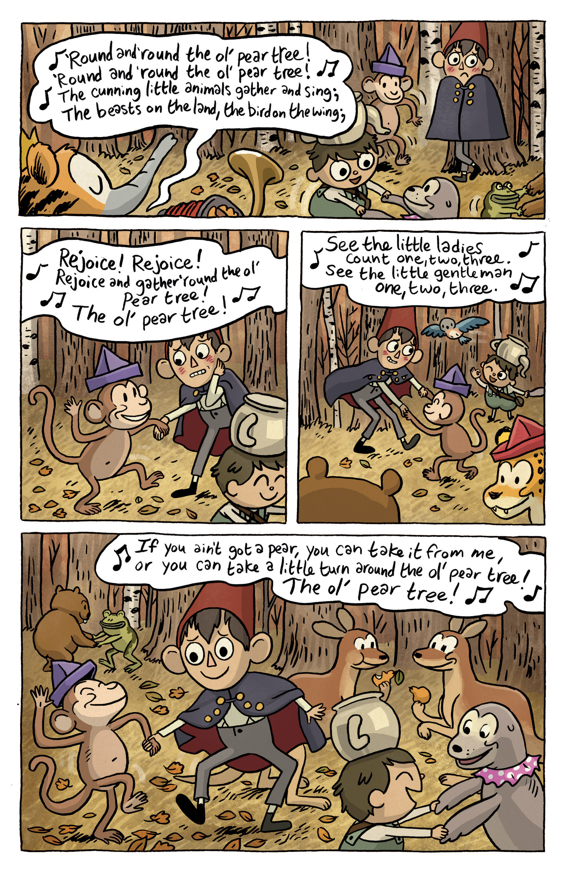 Read online Over the Garden Wall (2015) comic -  Issue #3 - 10