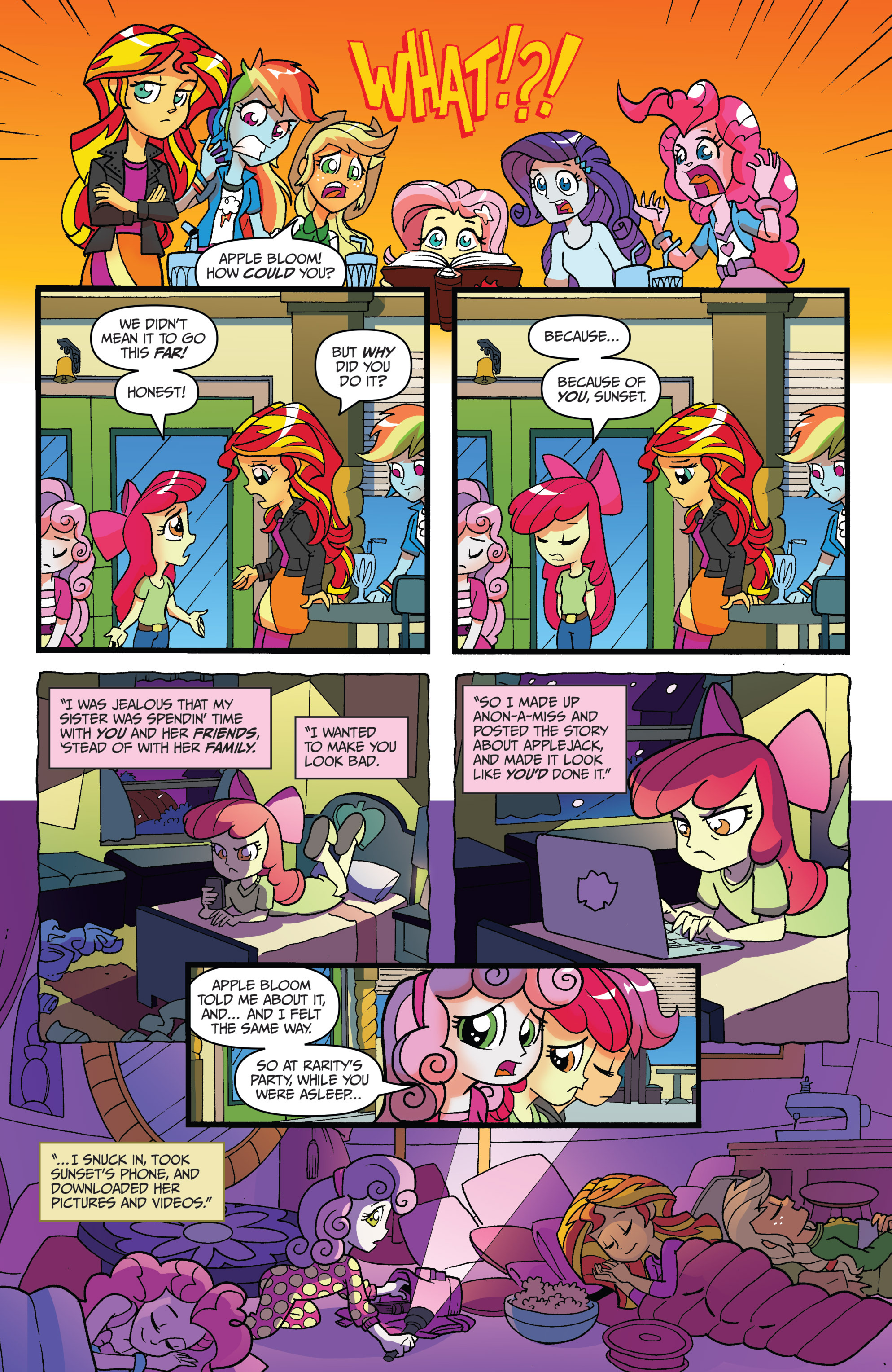 Read online My Little Pony: Equestria Girls Holiday Special 2014 comic -  Issue # Full - 44