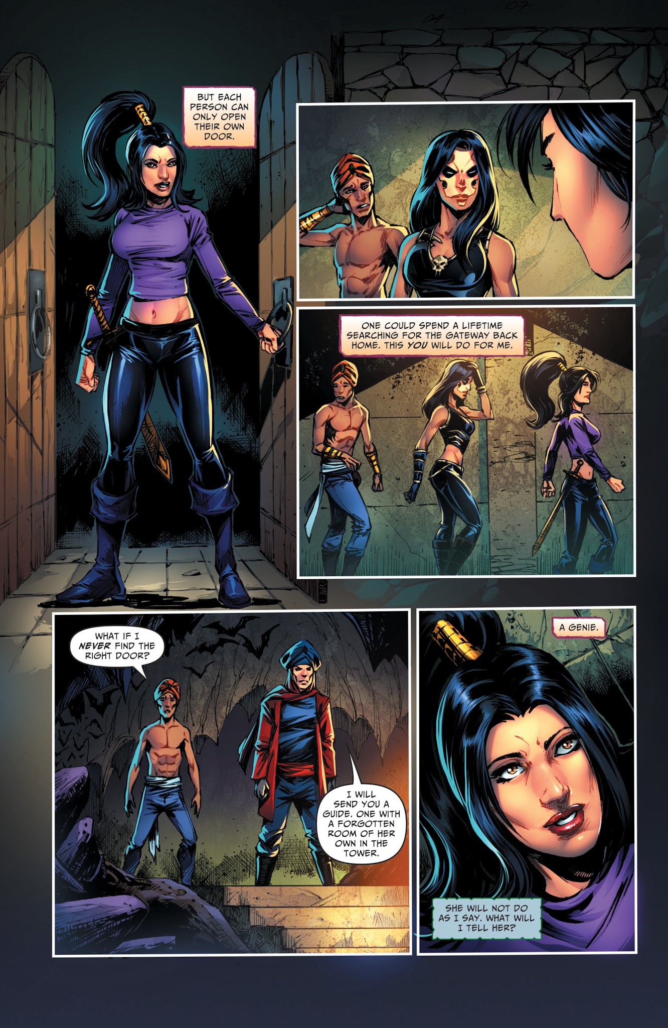 Read online Grimm Fairy Tales: Dance of the Dead comic -  Issue #4 - 9