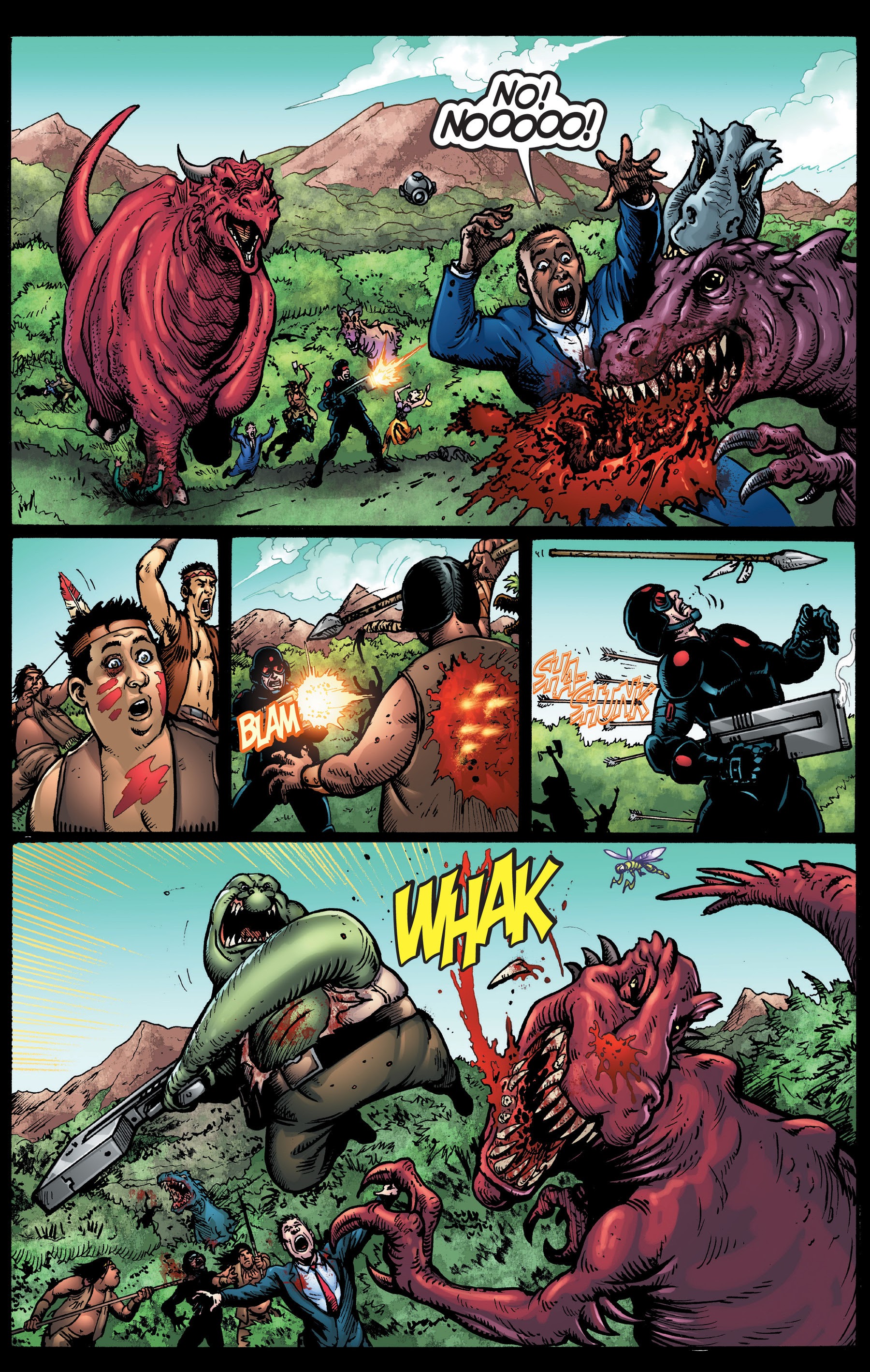 Read online Space Bastards comic -  Issue #9 - 27