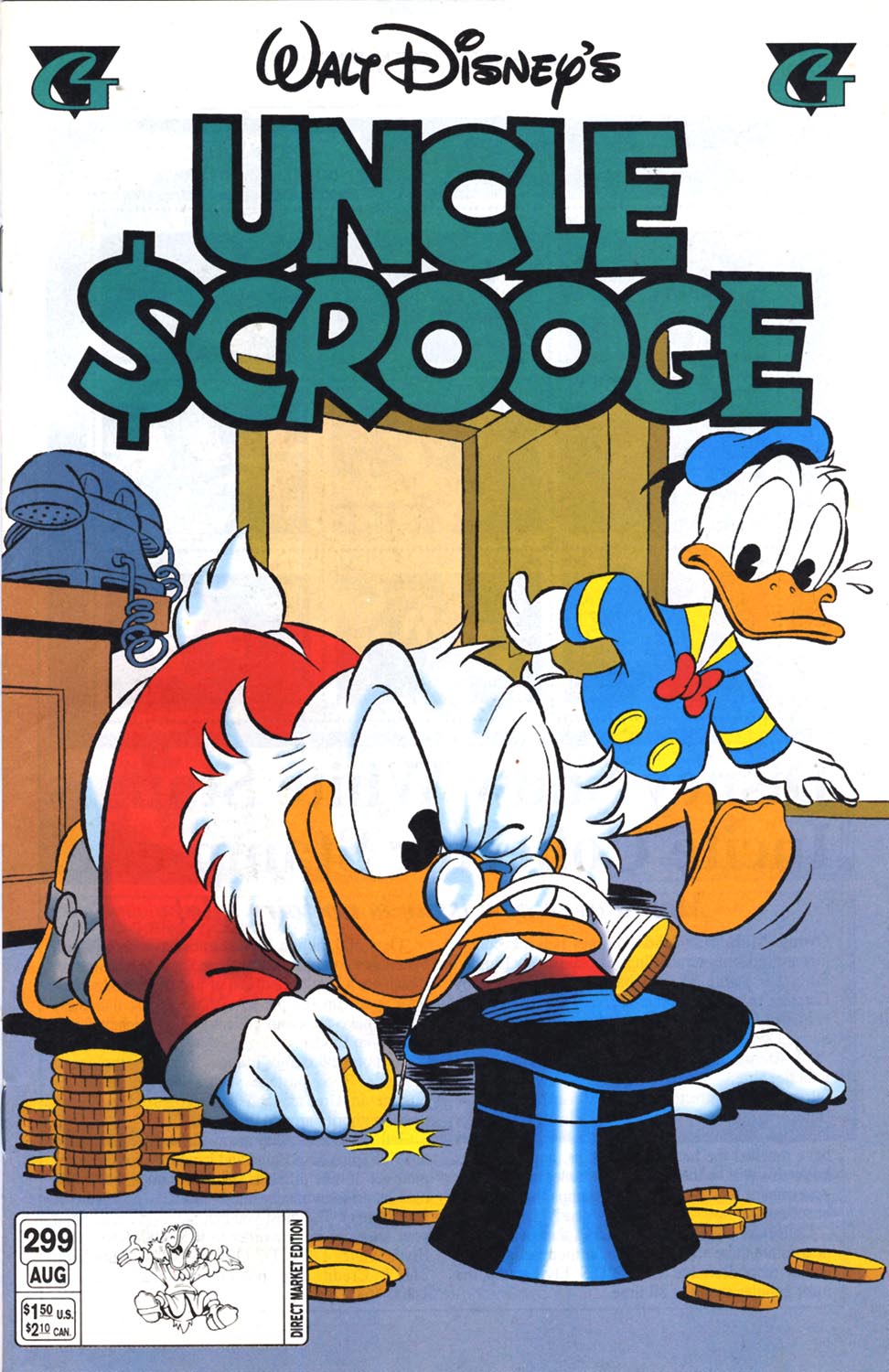 Read online Uncle Scrooge (1953) comic -  Issue #299 - 1