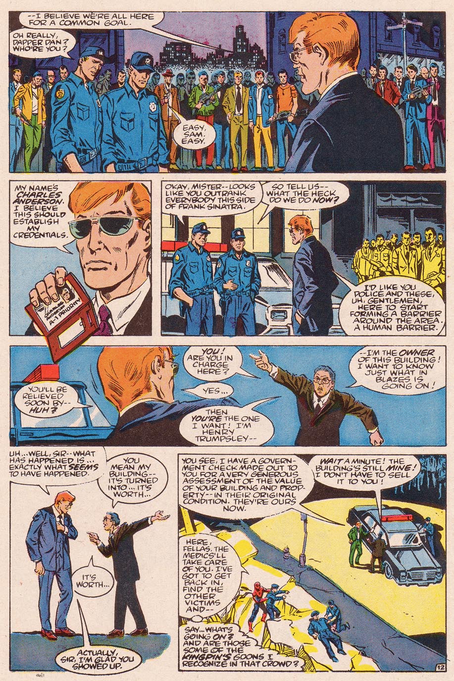 Read online Web of Spider-Man (1985) comic -  Issue #6 - 12