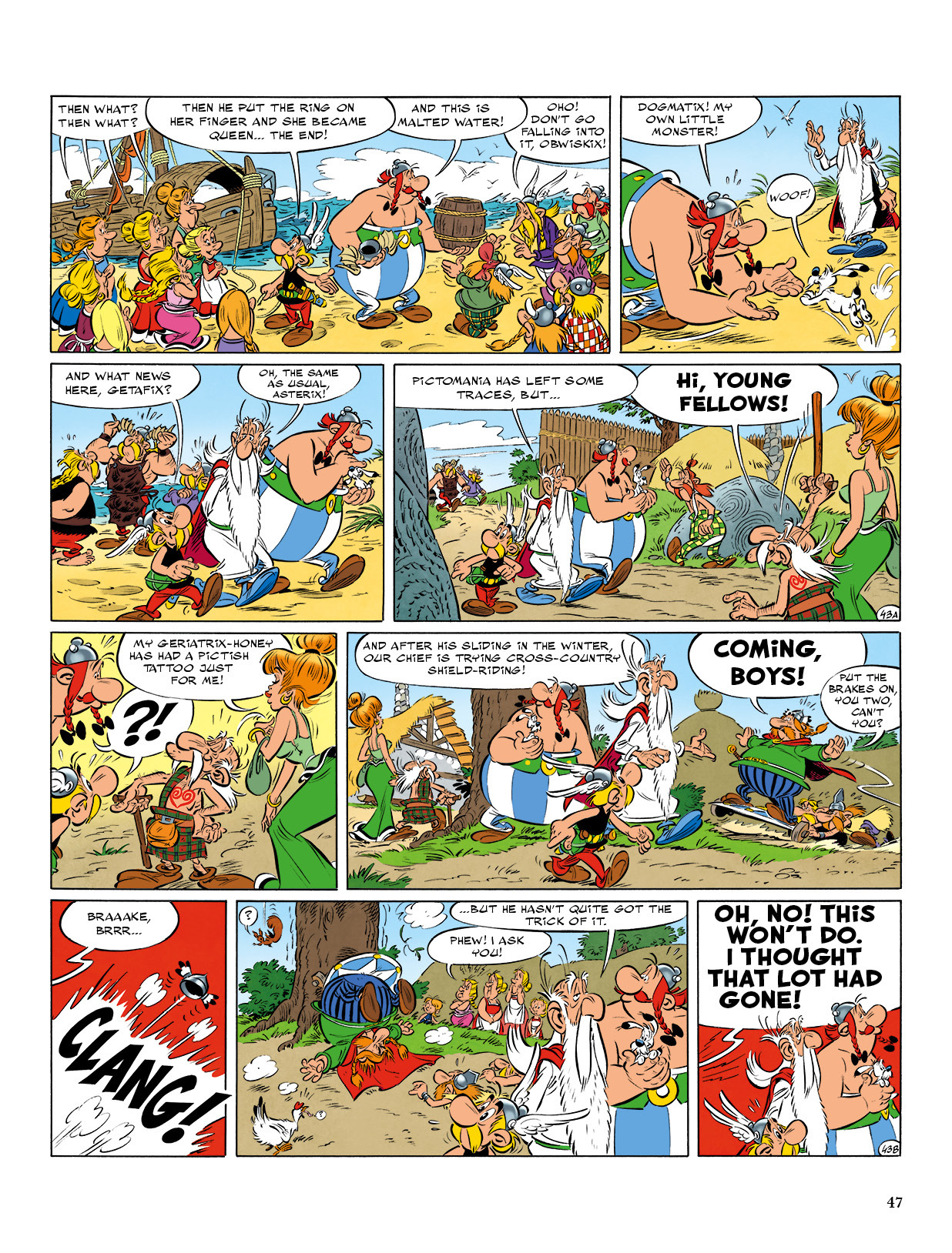 Read online Asterix comic -  Issue #35 - 48
