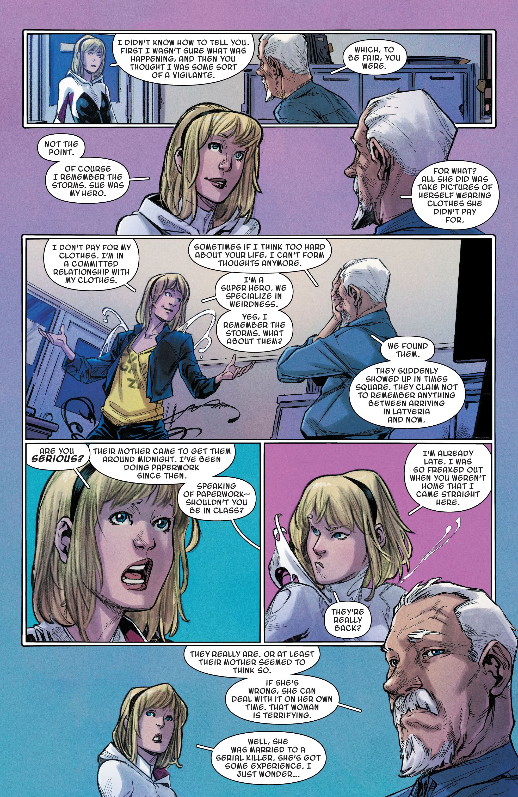 Read online Ghost-Spider comic -  Issue #7 - 12
