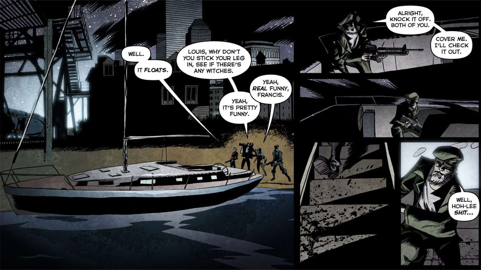 Read online Left 4 Dead: The Sacrifice comic -  Issue #4 - 26
