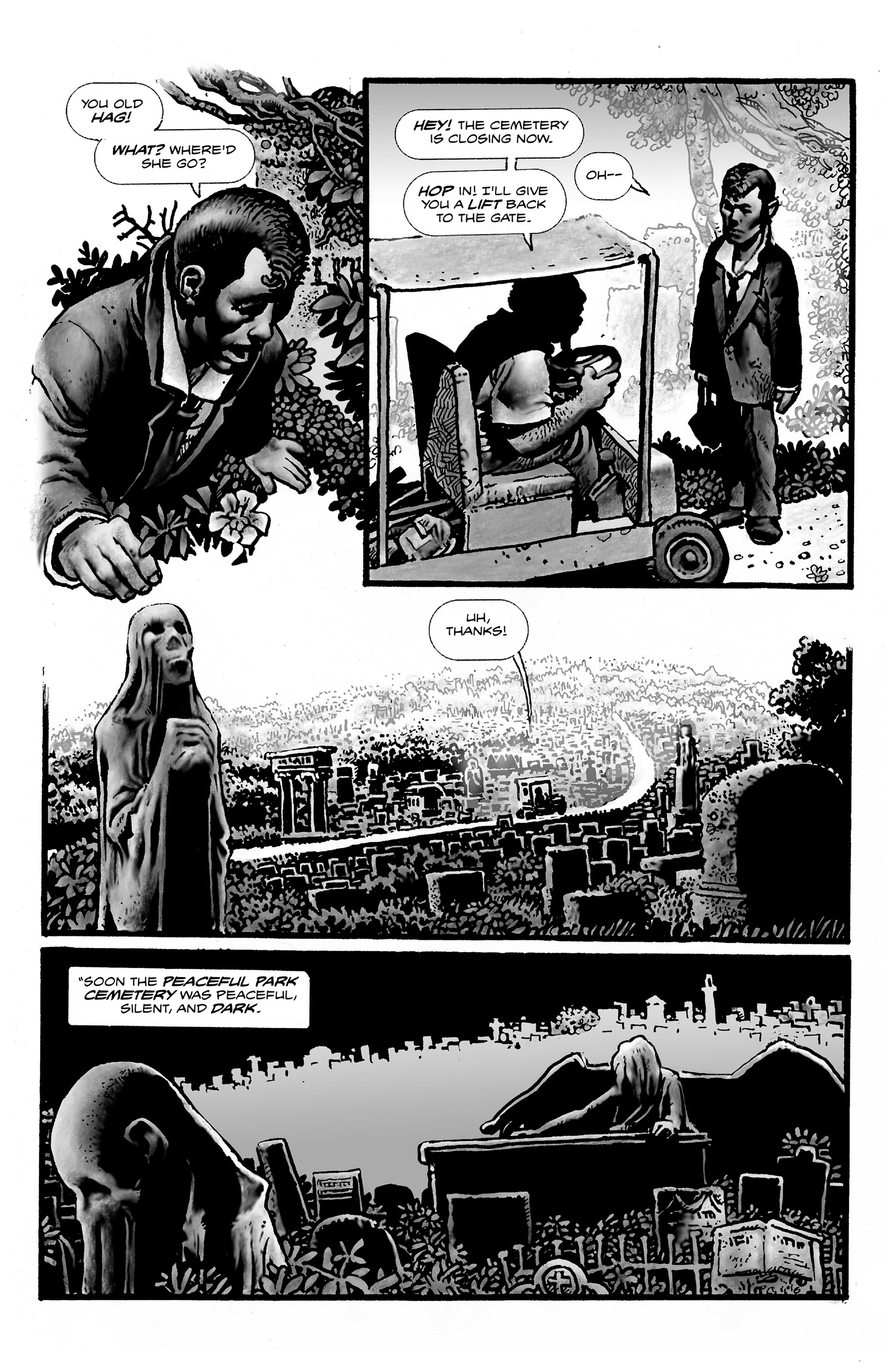 Read online Shadows on the Grave comic -  Issue #2 - 24