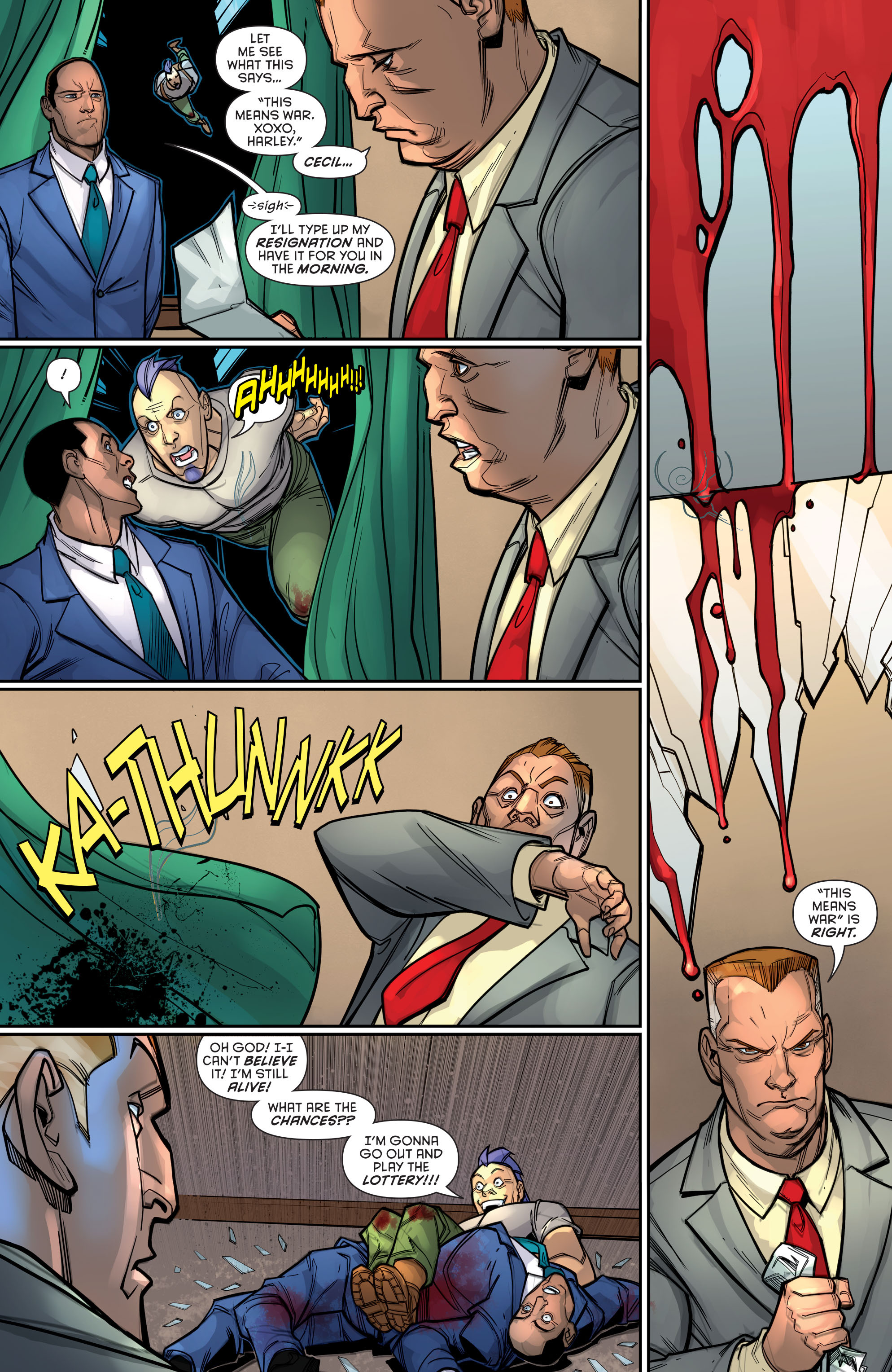Read online Harley Quinn (2014) comic -  Issue #24 - 23