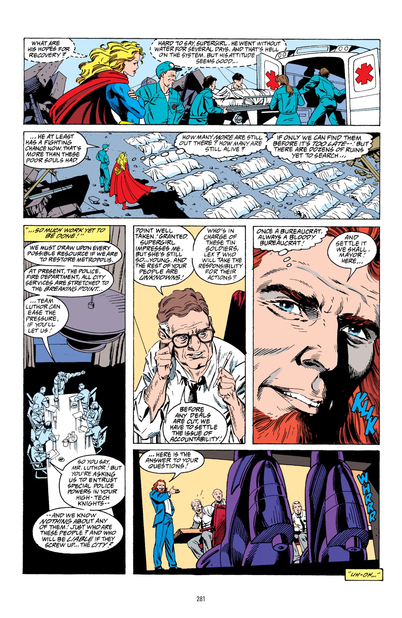 Read online Superman: Funeral For A Friend comic -  Issue # TPB - 270