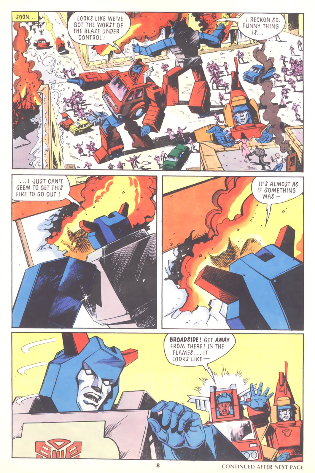 Read online The Transformers (UK) comic -  Issue #188 - 8