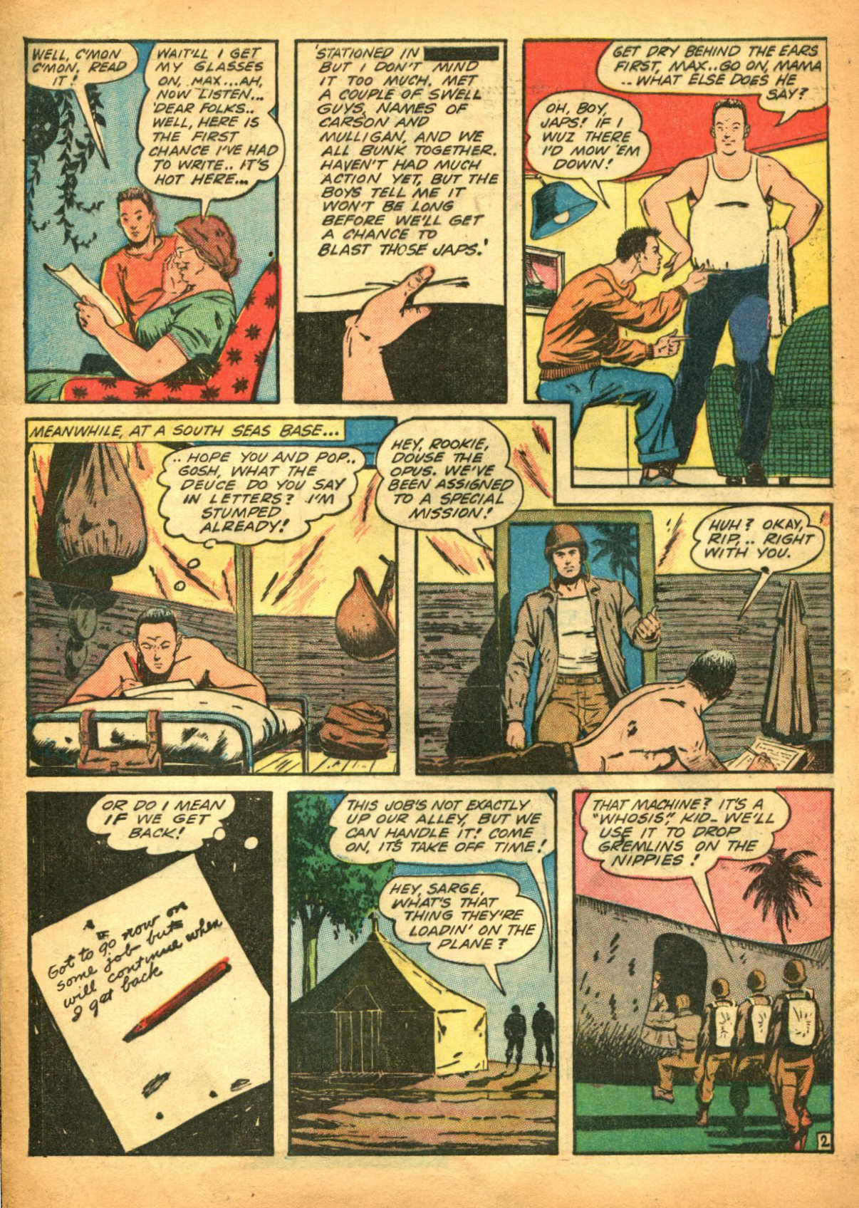 Read online Fight Comics comic -  Issue #29 - 4