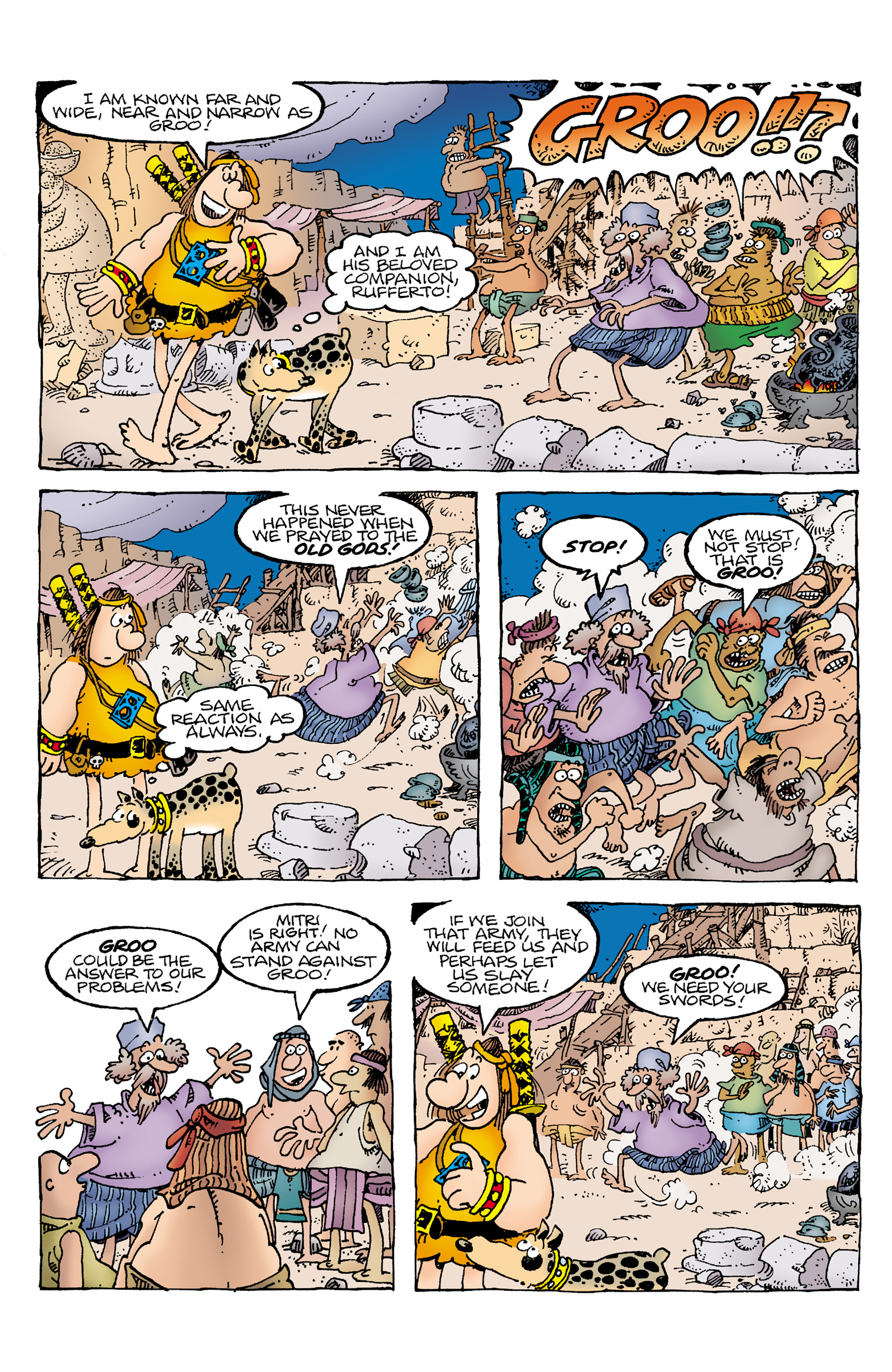 Read online Groo: Fray of the Gods comic -  Issue #1 - 21